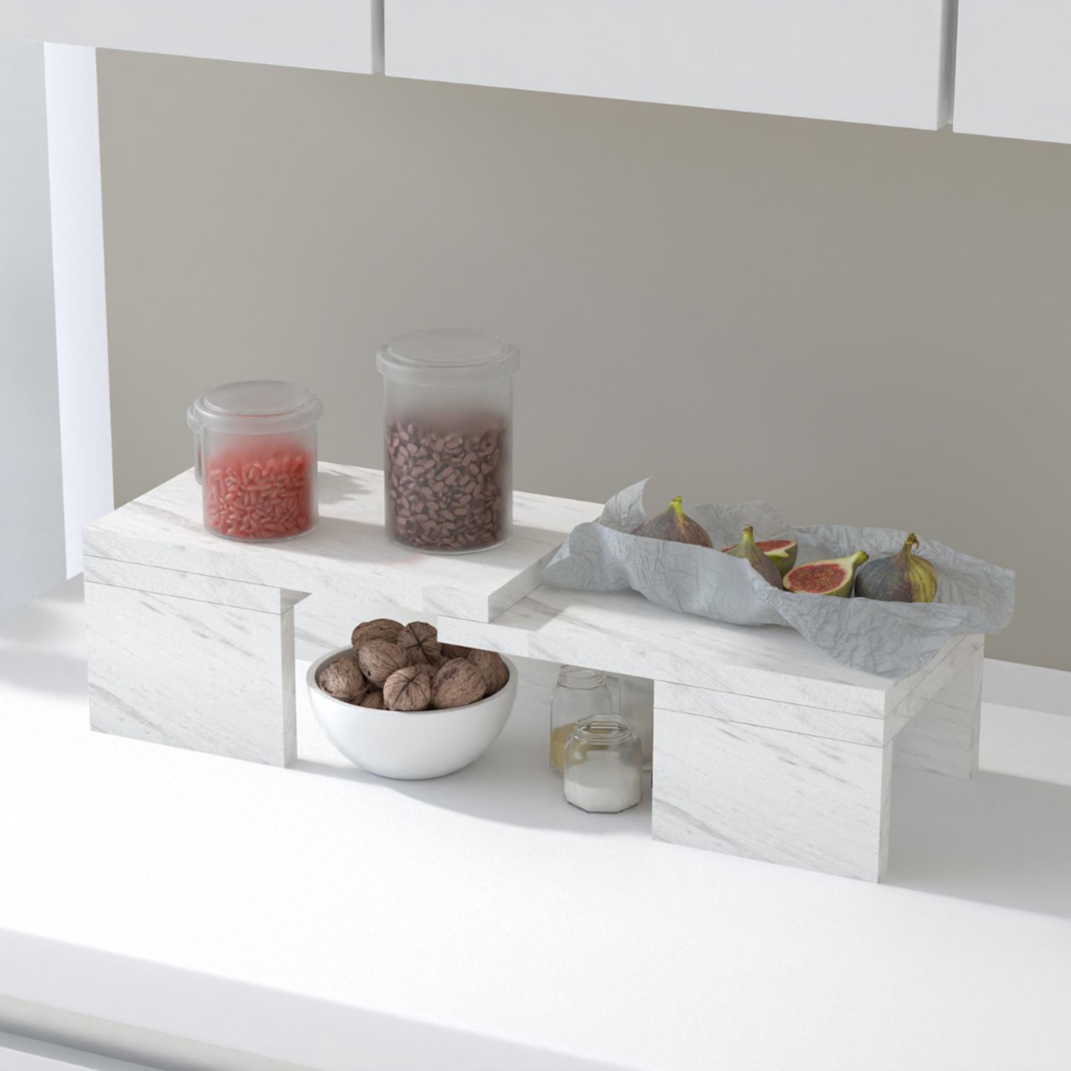Wooden Interlocking Storage Rack - 60x20x15 cm-household-kitchen-kitchenorganising-countertoporganising-image-1
