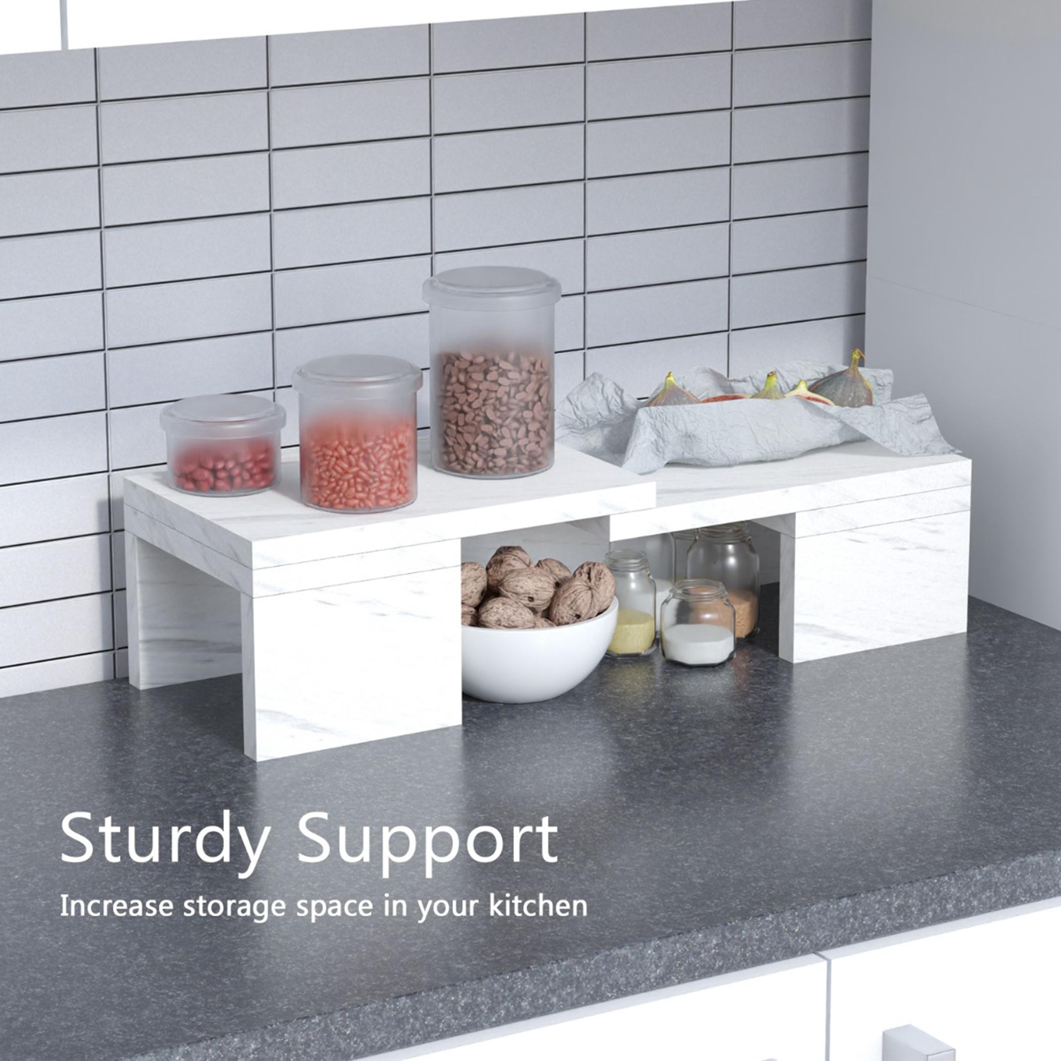 Wooden Interlocking Storage Rack - 60x20x15 cm-household-kitchen-kitchenorganising-countertoporganising-image-3