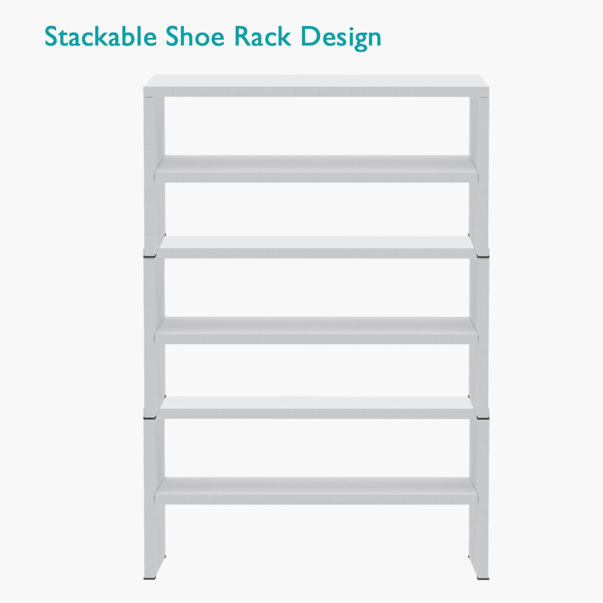 Wooden 2-Tier Shoe Rack - 60x30x30 cm-furniture-livingroom-shoeracks-image-5