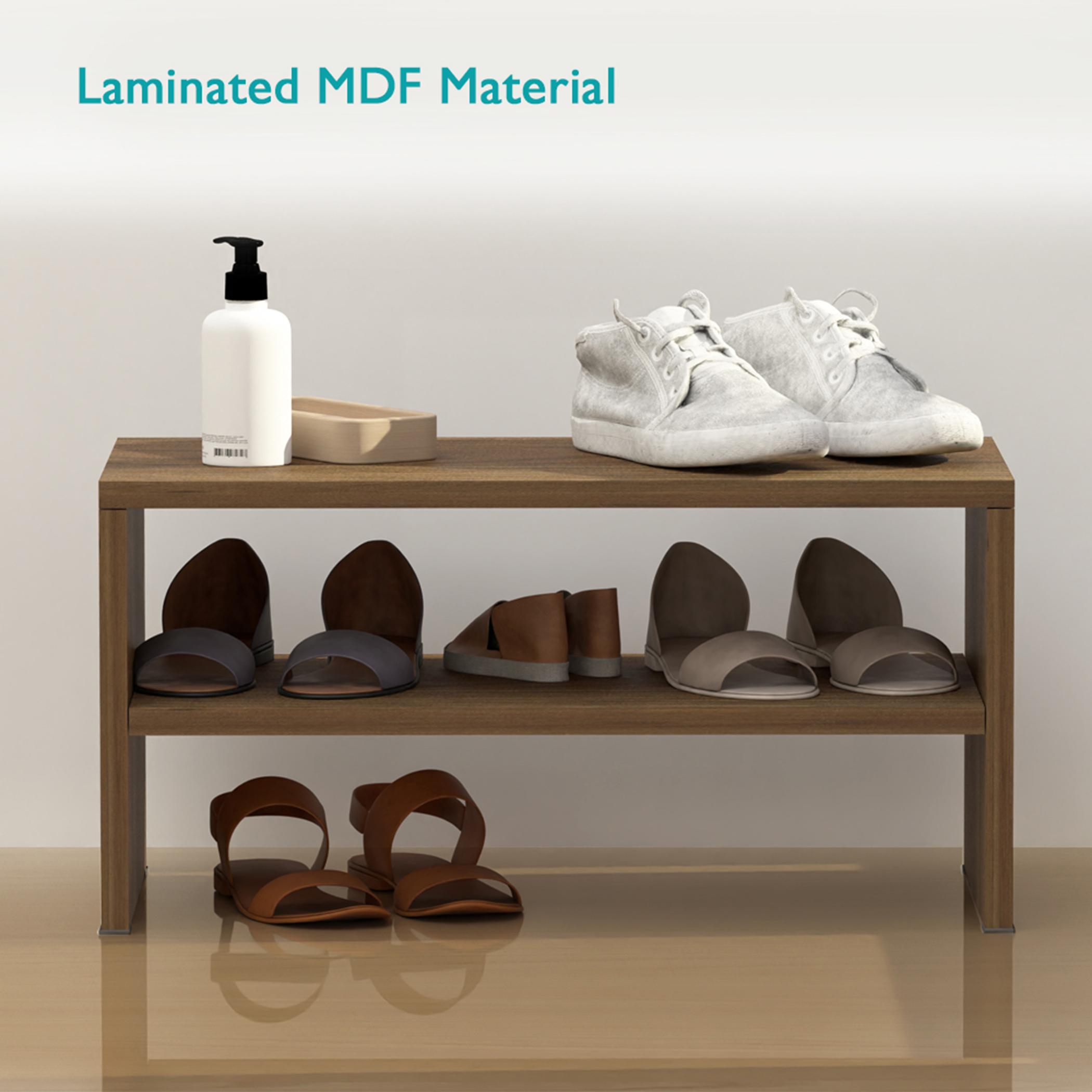 Open 2-Tier Shoe Rack - 60x30x30 cm-furniture-livingroom-shoeracks-image-3