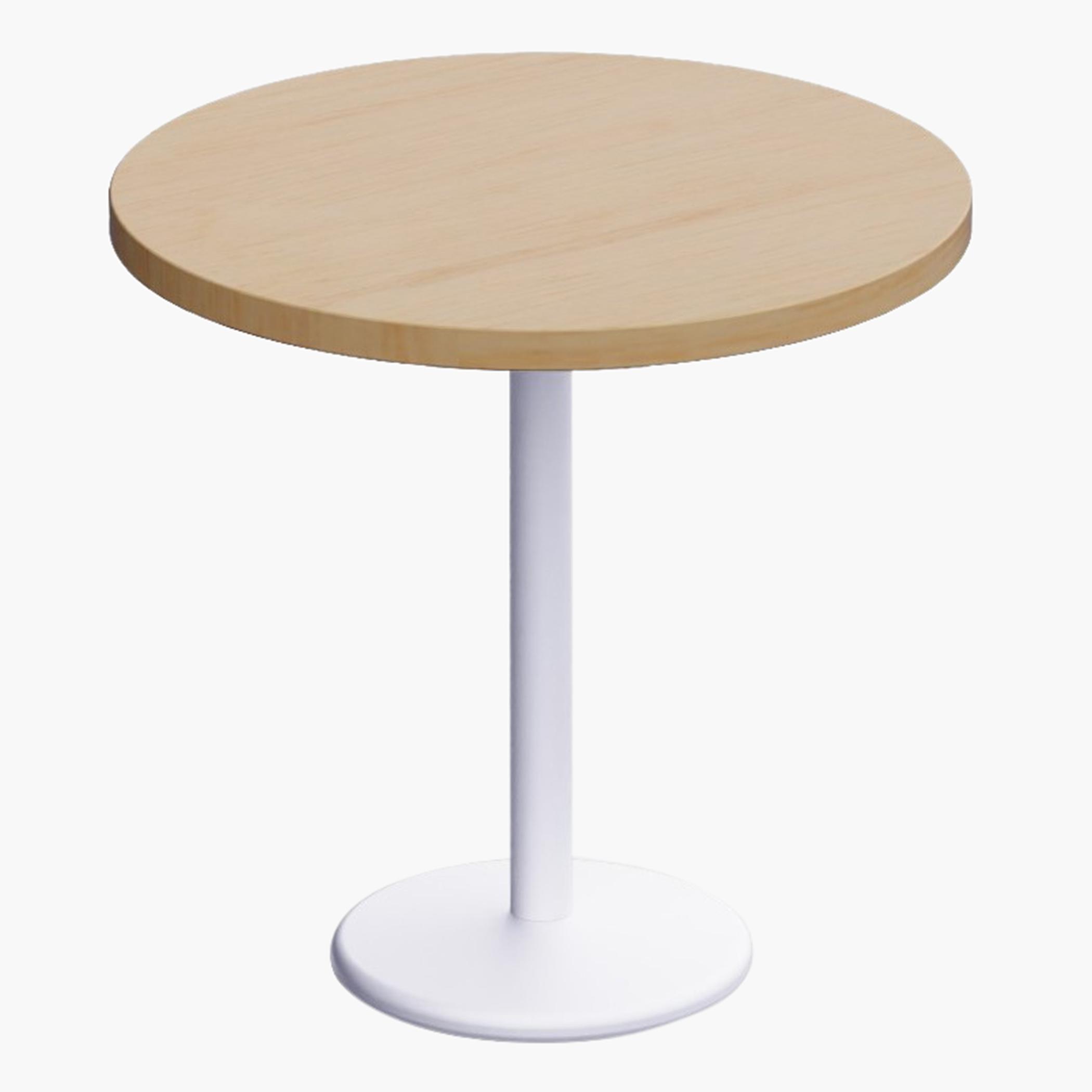 Rodo Wooden Top Table with Pedestal Base - 80x25x75 cm-furniture-livingroom-consoletablesandmirrors-image-1