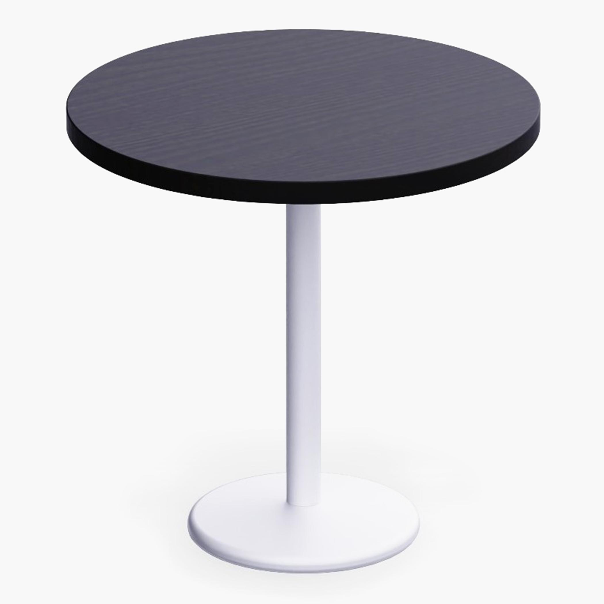 Rodo 500E Round Table with Pedestal Base - 80x2.5x75 cm-furniture-livingroom-consoletablesandmirrors-image-1