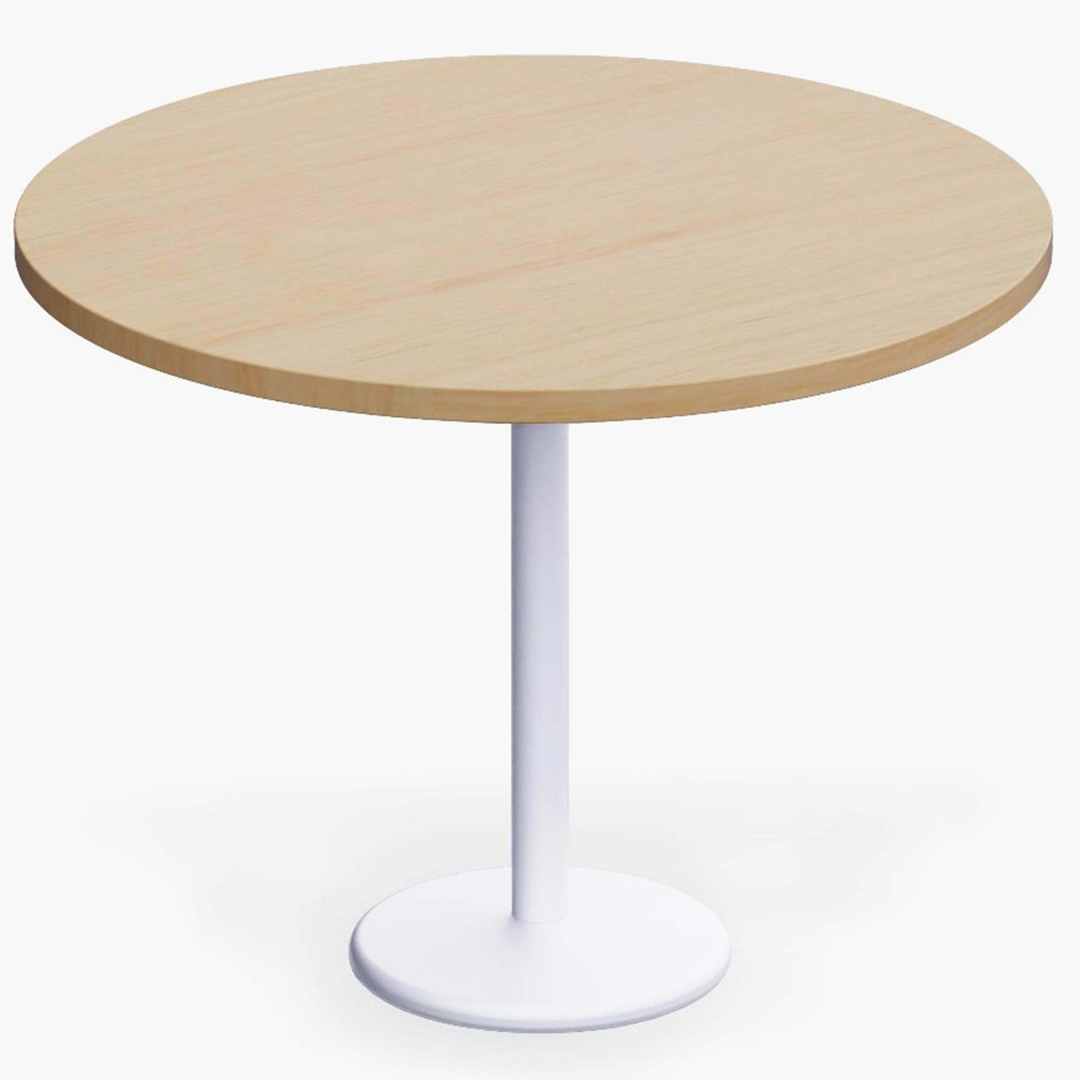 Rodo 500E Round Table with Pedestal Base - 100x2.5x75 cm-furniture-livingroom-consoletablesandmirrors-image-1