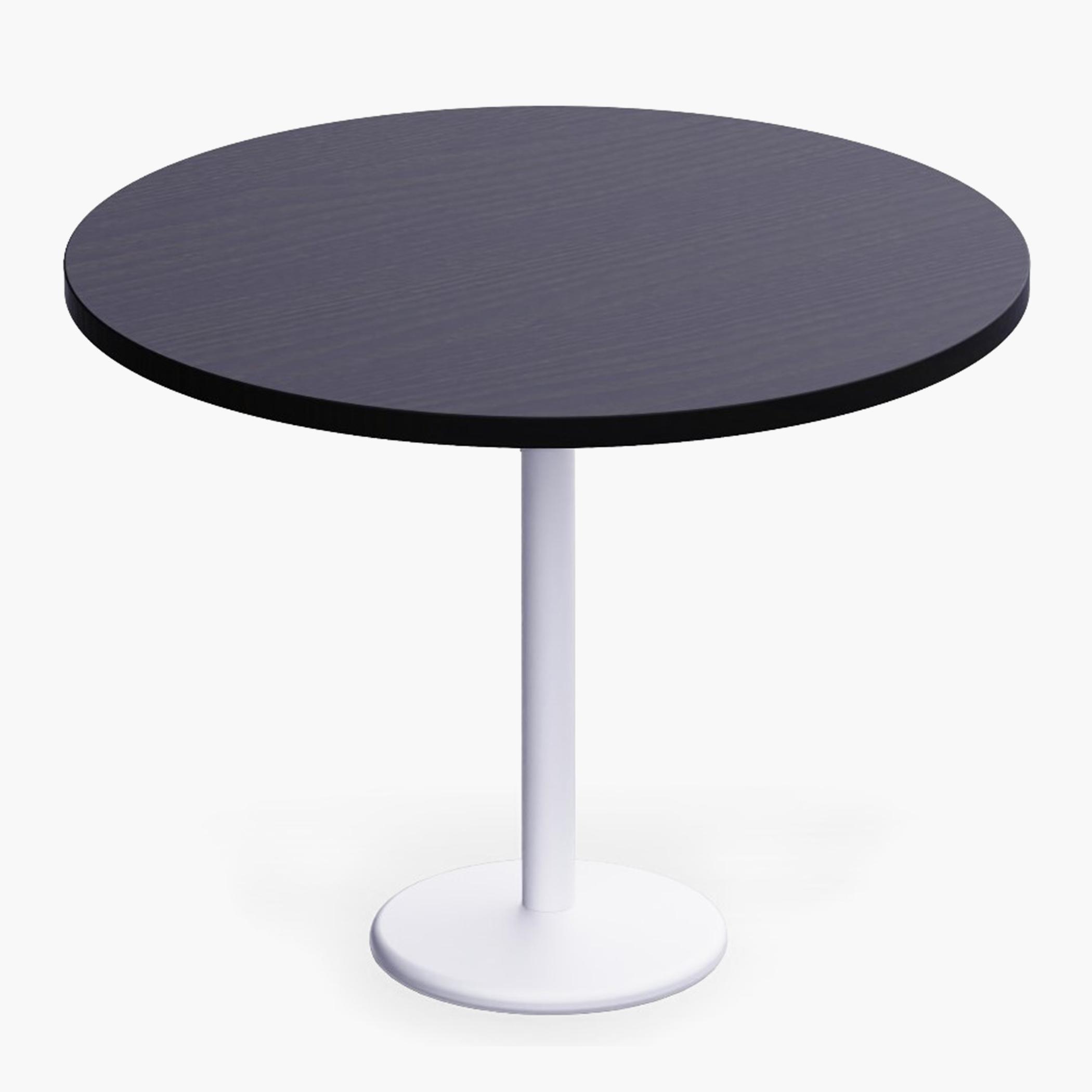 Rodo Wooden Top Table with Pedestal Base - 100x25x75 cm-furniture-livingroom-consoletablesandmirrors-image-1