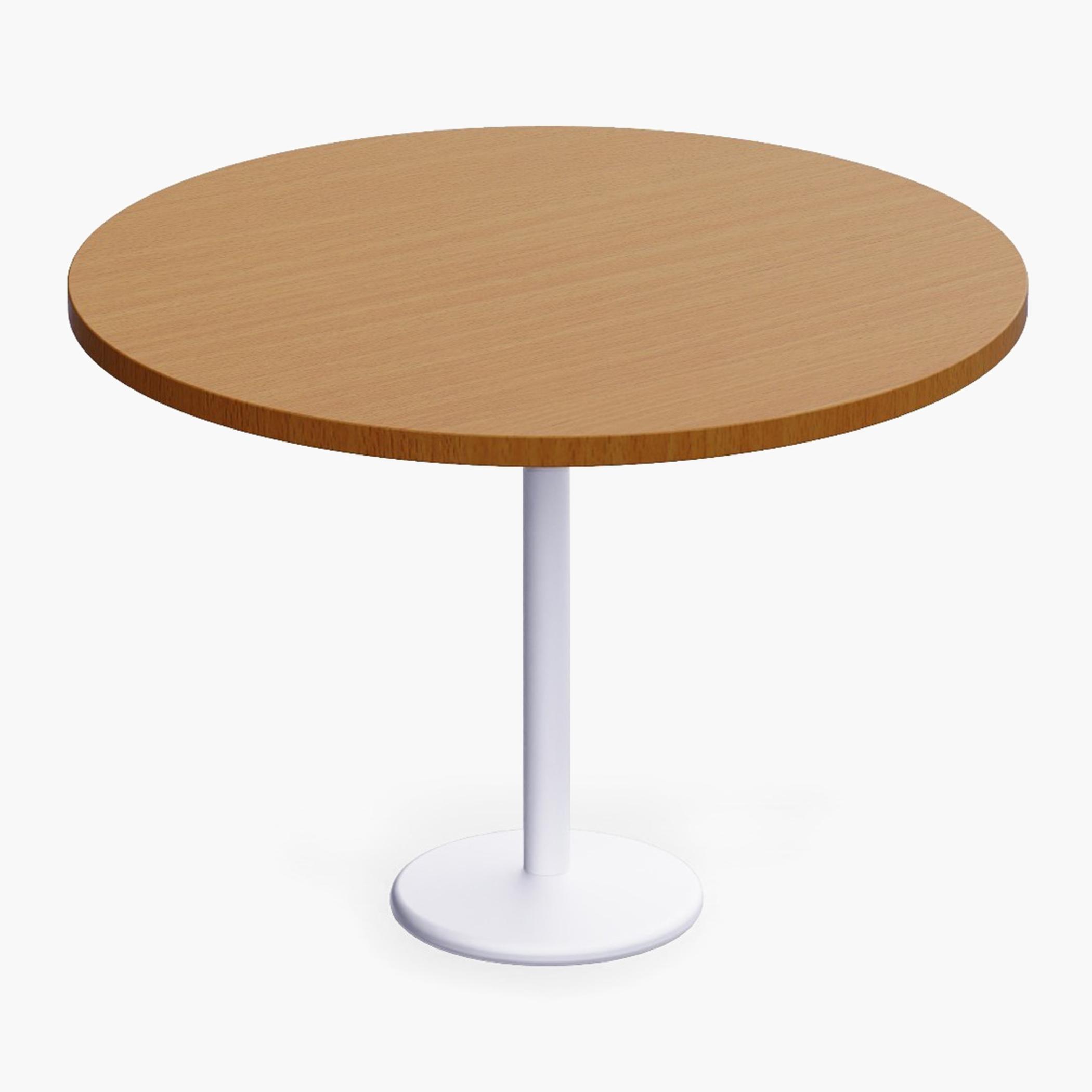 Rodo Wooden Top Table with Pedestal Base - 120x25x75 cm-furniture-livingroom-consoletablesandmirrors-image-1