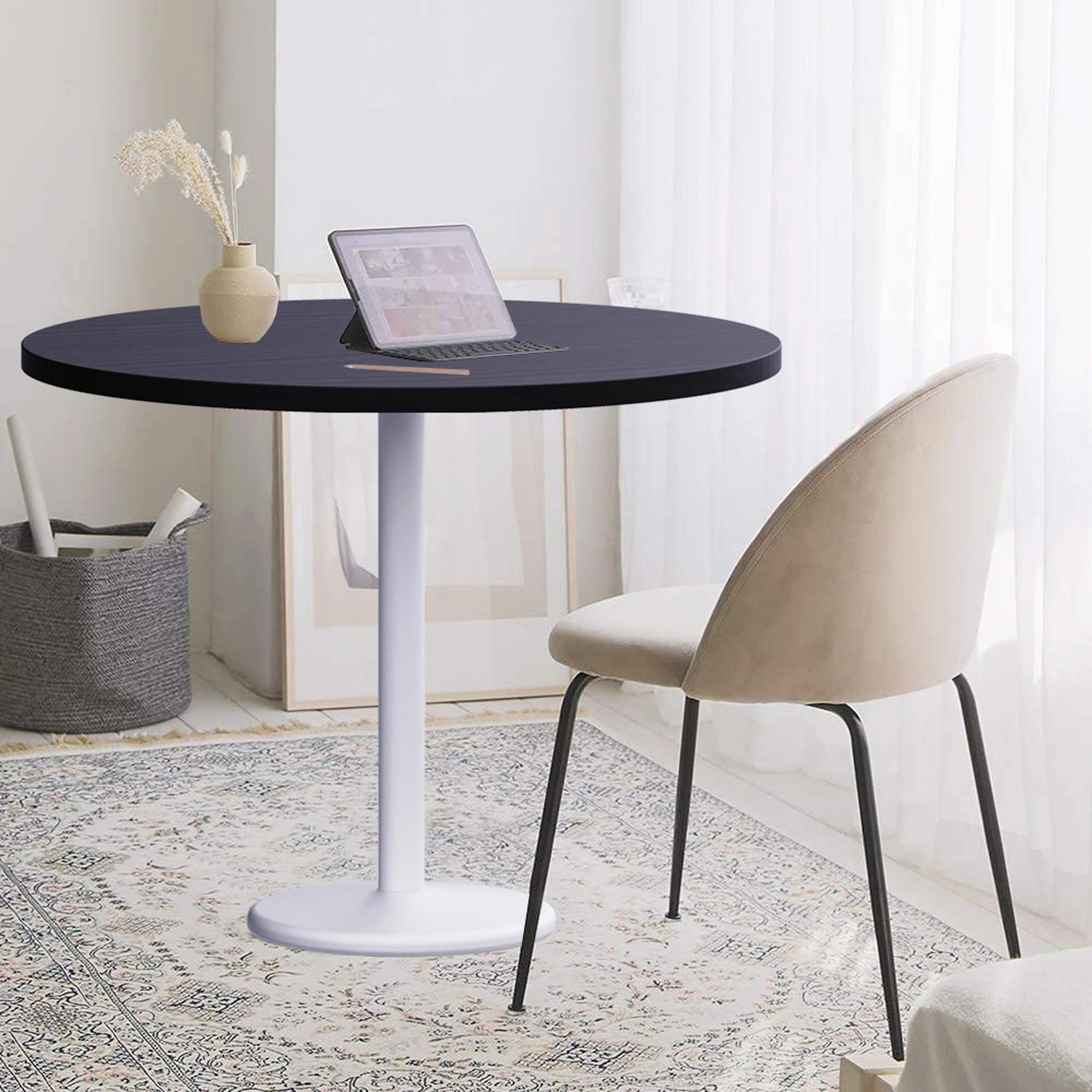 Rodo 500E Wooden Round Table - 120x2.5x75 cms-furniture-livingroom-consoletablesandmirrors-image-5