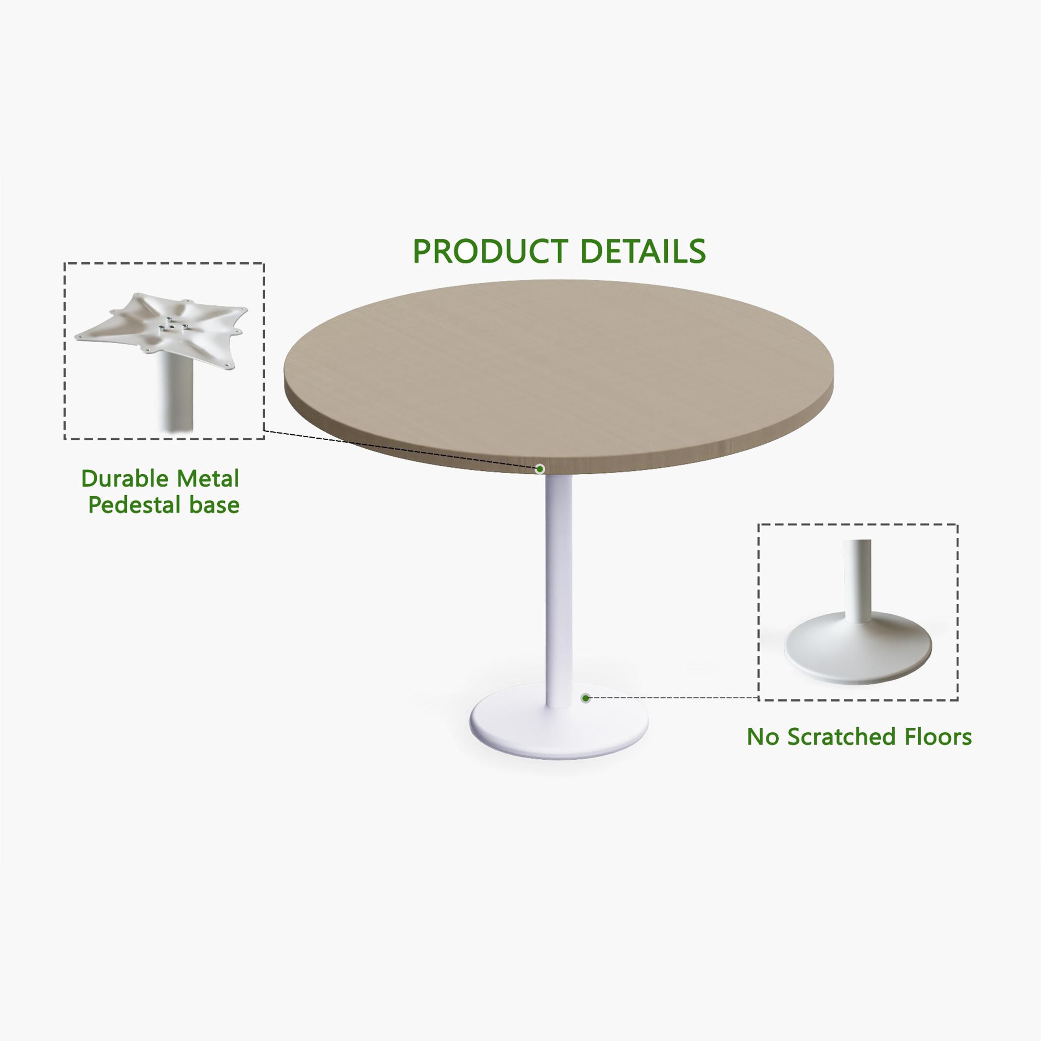 Modern Round Table - 120x75x25 cms-furniture-livingroom-consoletablesandmirrors-image-3