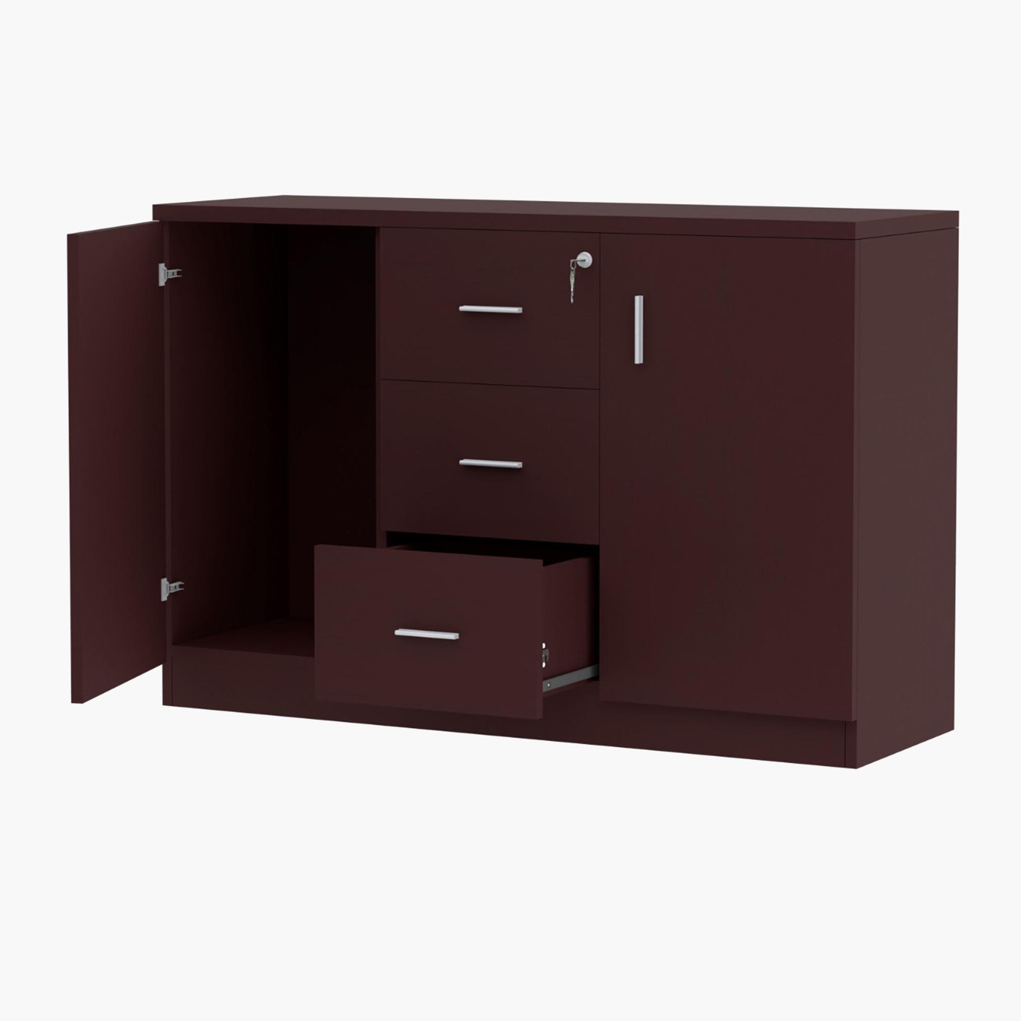 Argent Credenza - 120x40x80 cm-furniture-bedroom-chestofdrawers-image-1