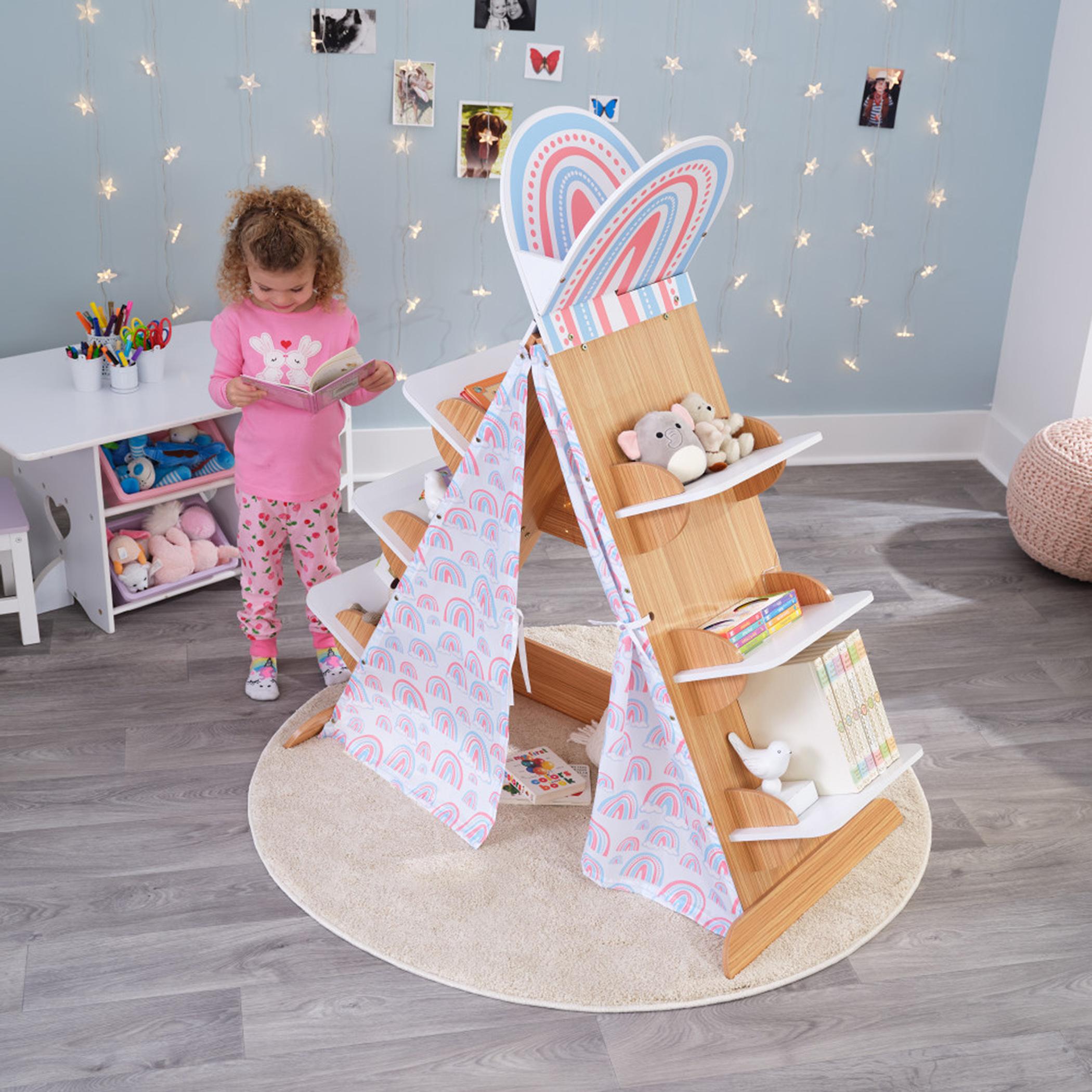 KidKraft Book Nook Tent with Shelves