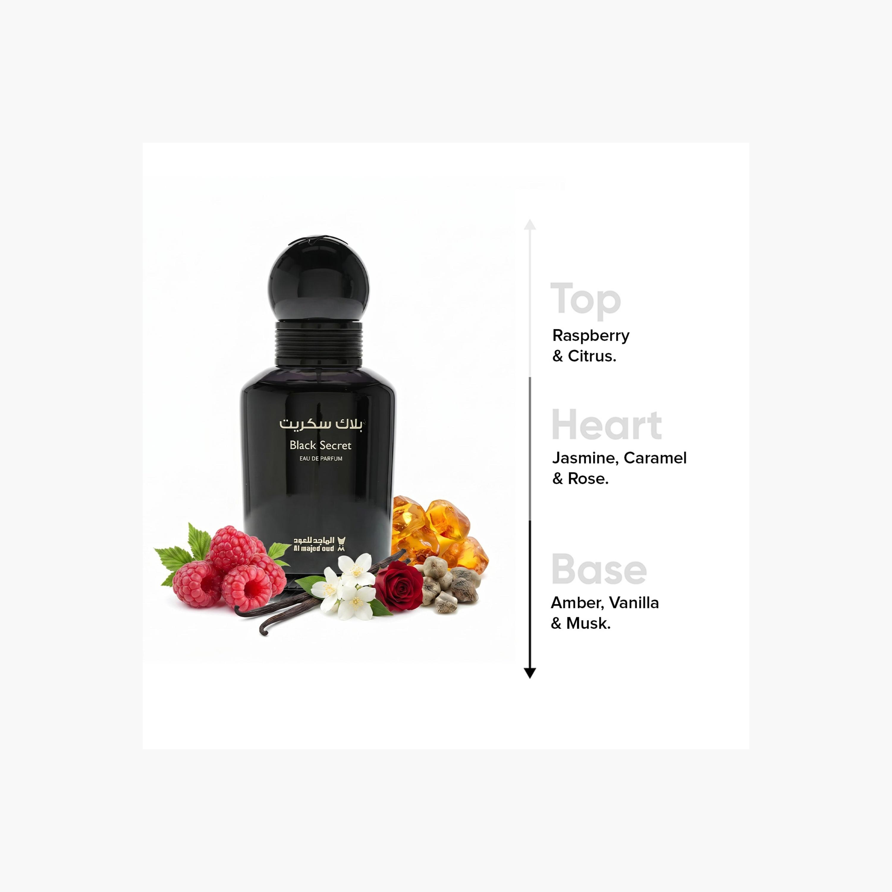 Al Majed For Oud Black Secret Classic Eau de Parfum - 100 ml-beautyandpersonalcare-fragrance-unisex-image-5