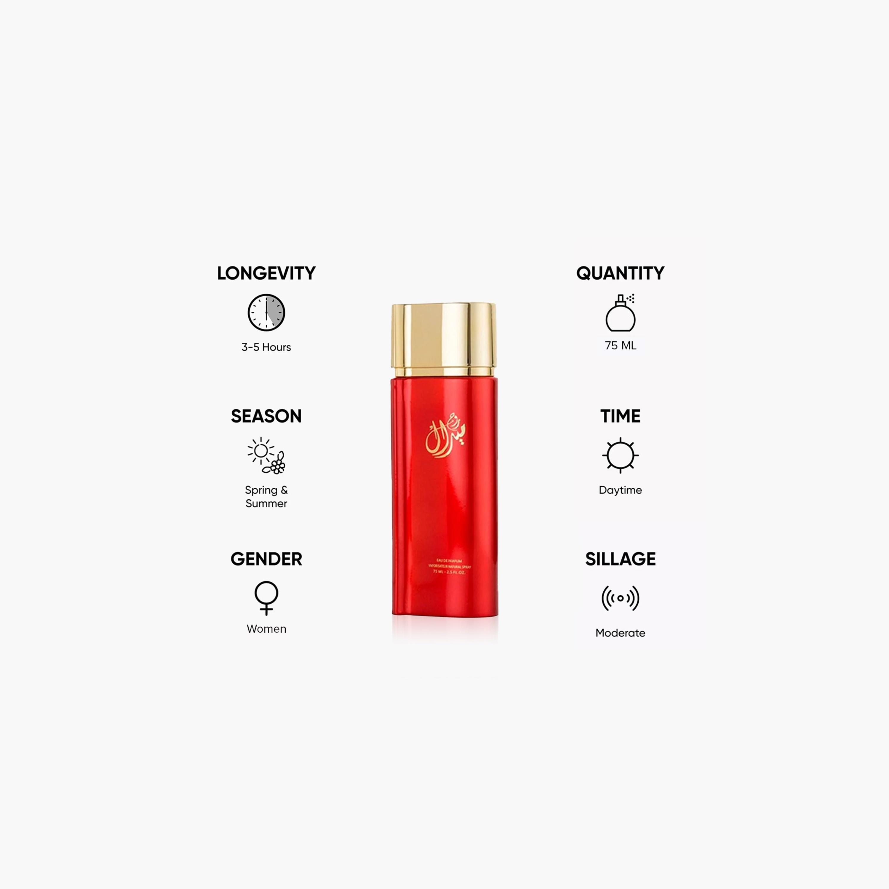 Al Majed For Oud Miral Roj Eau De Parfum for Women - 75 ml-beautyandpersonalcare-fragrance-women-image-5