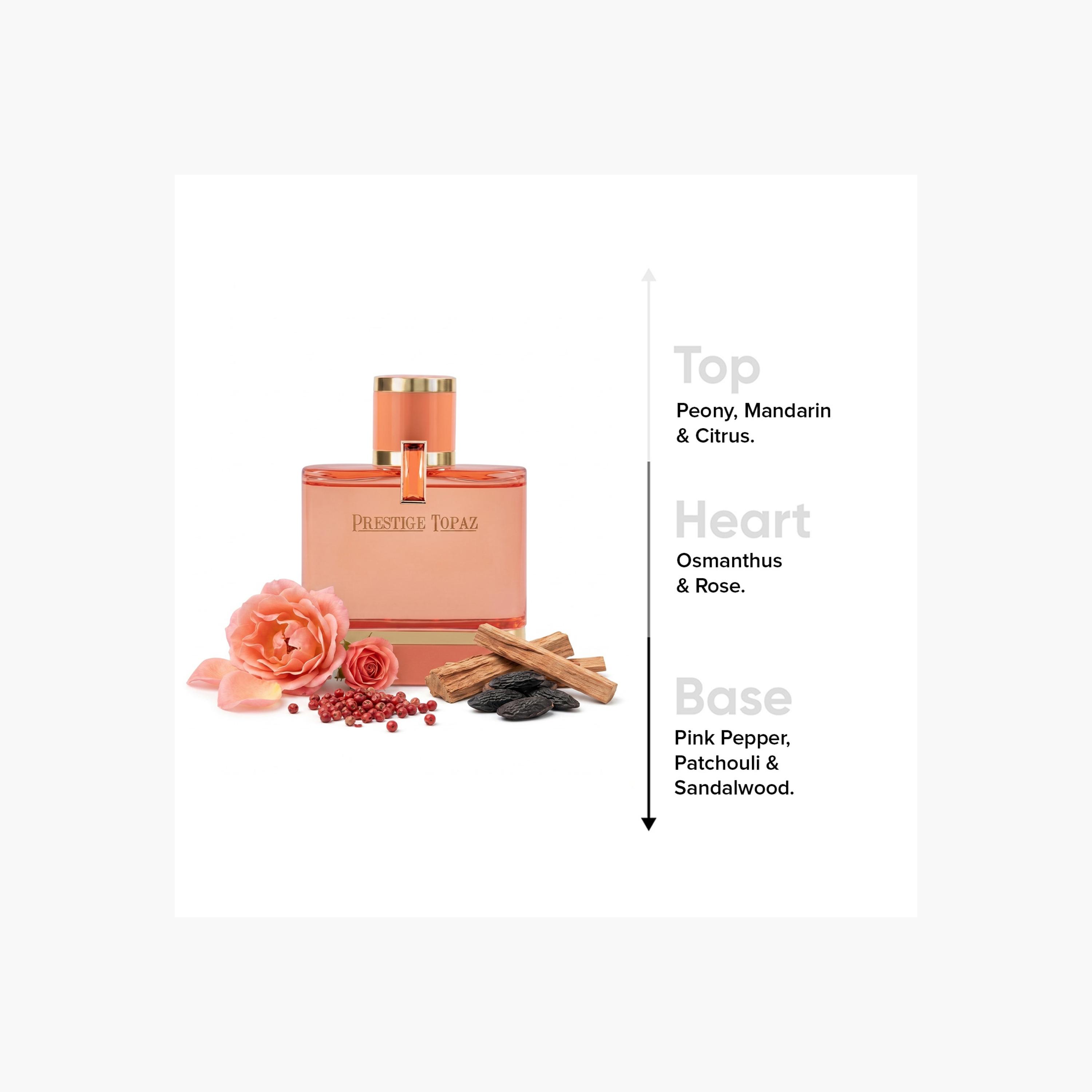 Al Majed For Oud Prestige Topaz Eau De Parfum - 100 ml-beautyandpersonalcare-fragrance-unisex-image-2