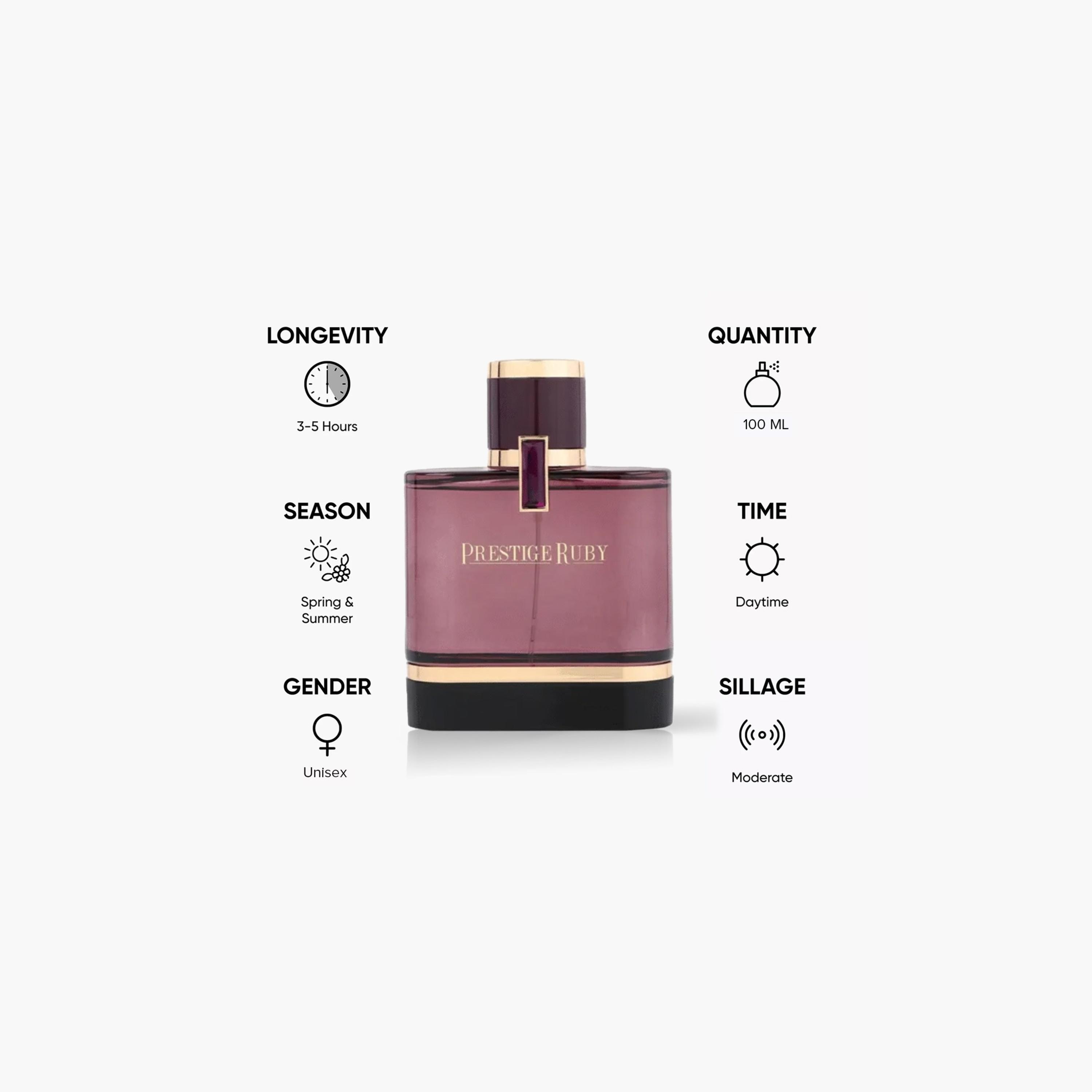 Al Majed For Oud Prestige Ruby Eau De Parfum - 100 ml-beautyandpersonalcare-fragrance-unisex-image-2