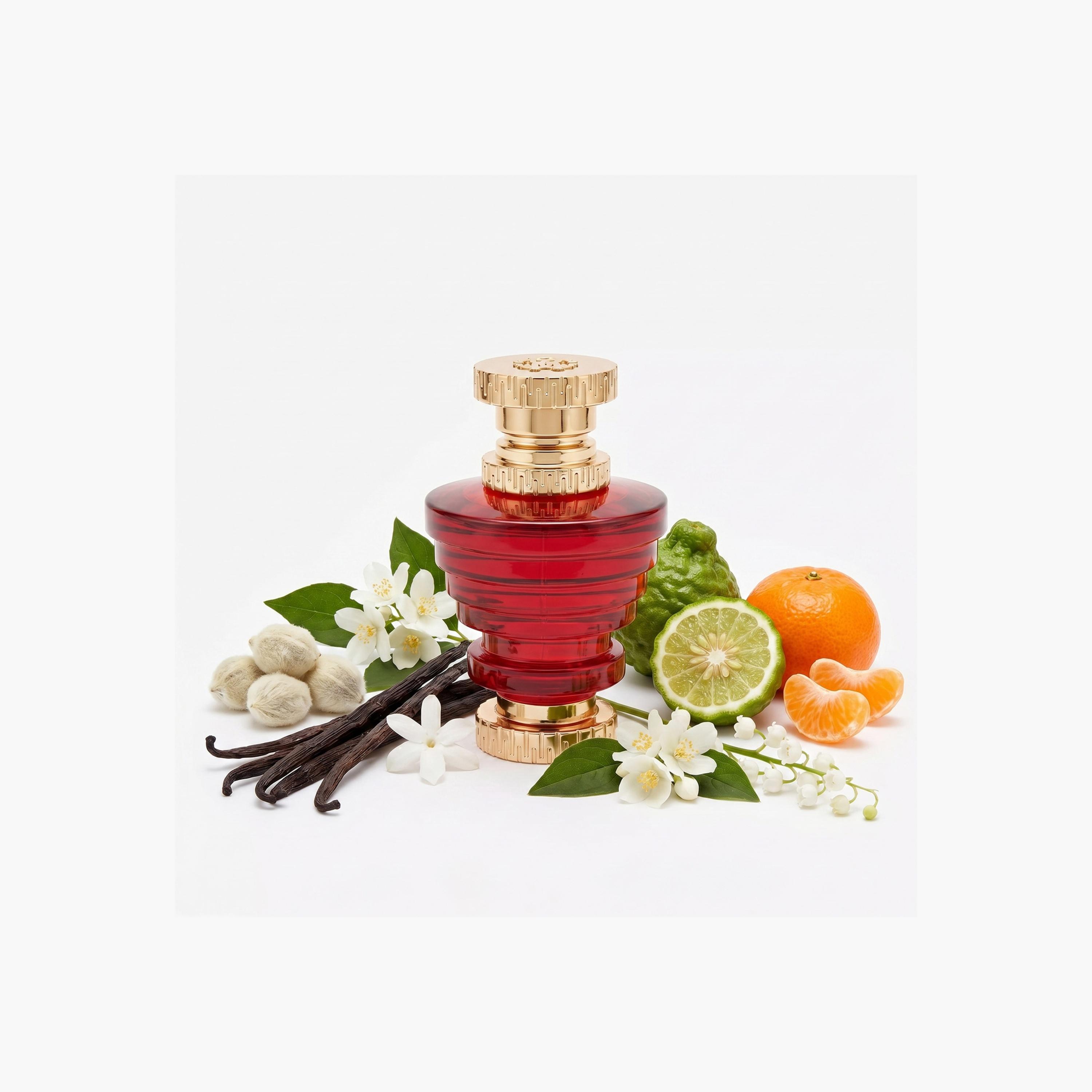 Al Majed For Oud Ranan VIP Red Eau De Parfum for Women - 100 ml-beautyandpersonalcare-fragrance-women-image-5