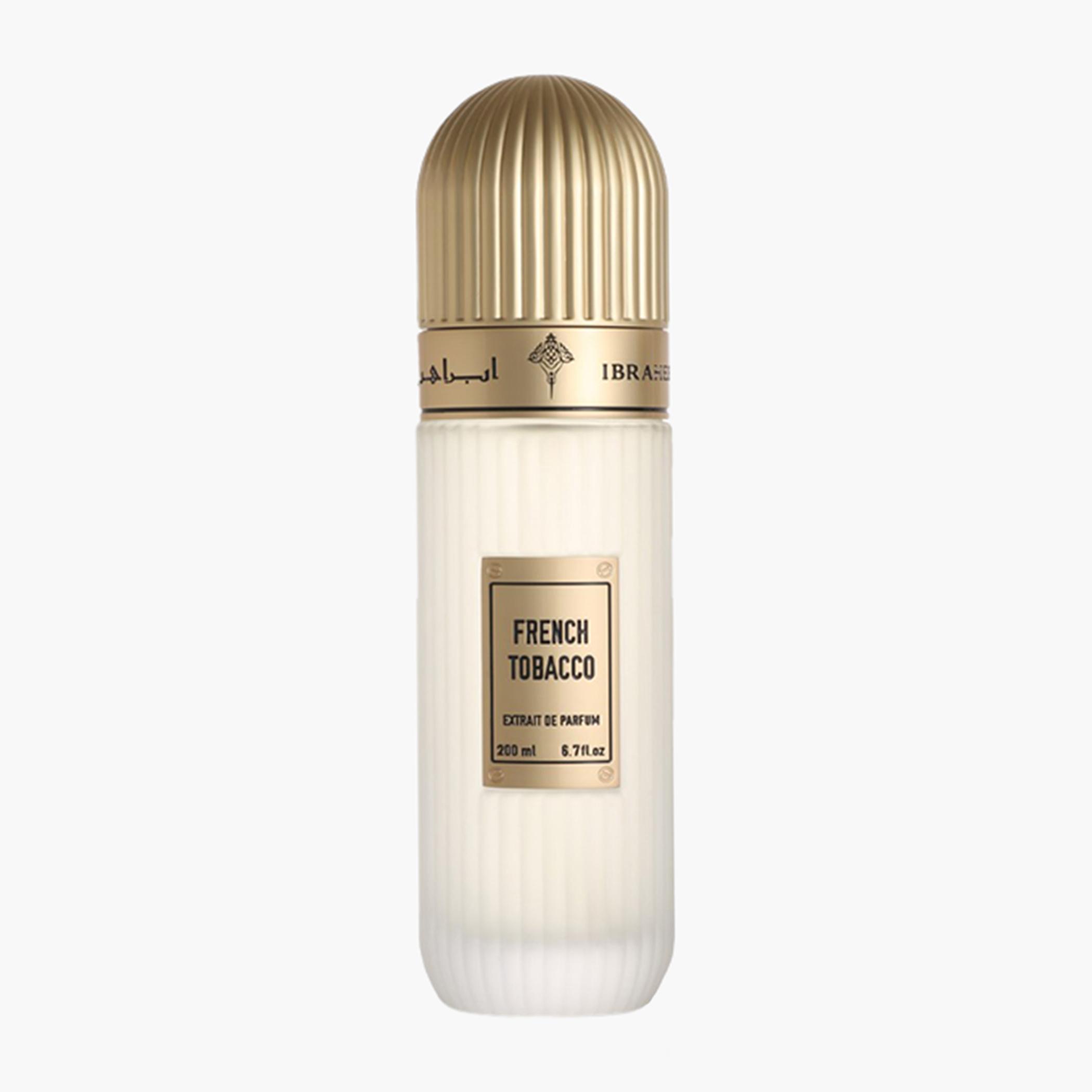 Ibraheem Al Qurashi French Tobacco Eau De Parfum - 200 ml-beautyandpersonalcare-fragrance-unisex-image-1