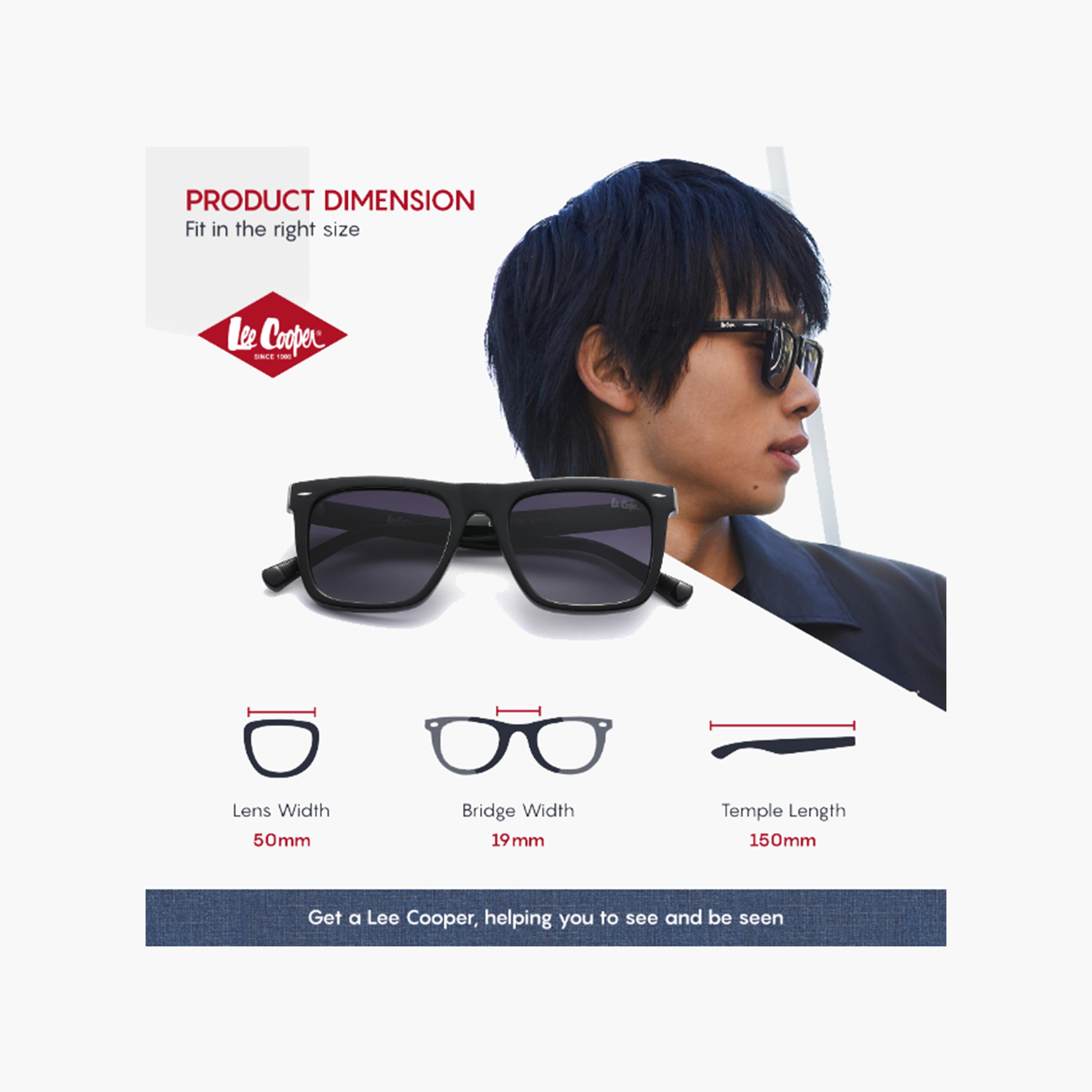 لي كوبر- نظارة شمسية مستقطبة 50 مم رمادية بإطار وايفارير - LC1021C01-men-sunglasses-image-2