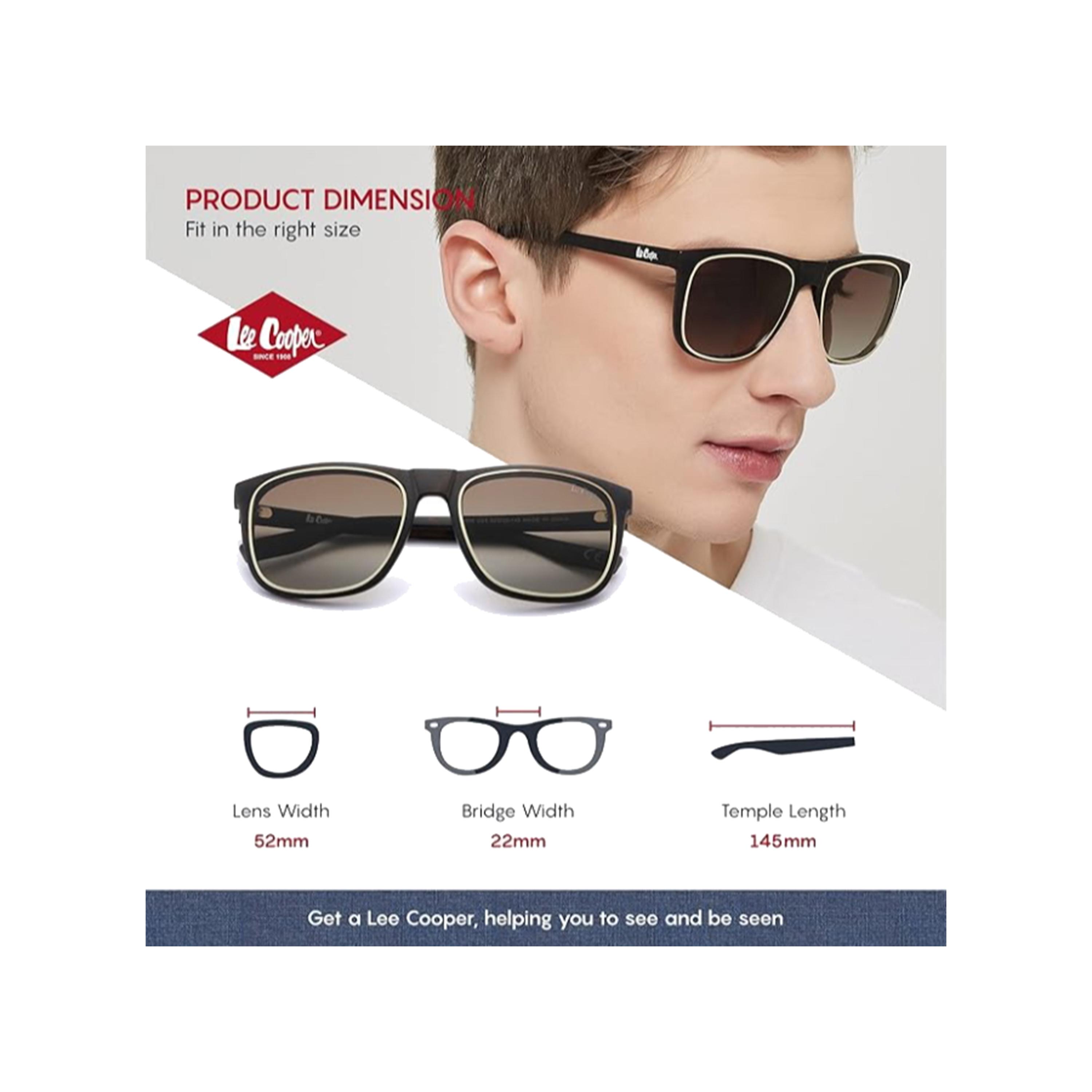 لي كوبر- نظارة شمسية مستقطبة 52 مم بنية بإطار وايفارير - LC1006C03-women-sunglasses-image-2