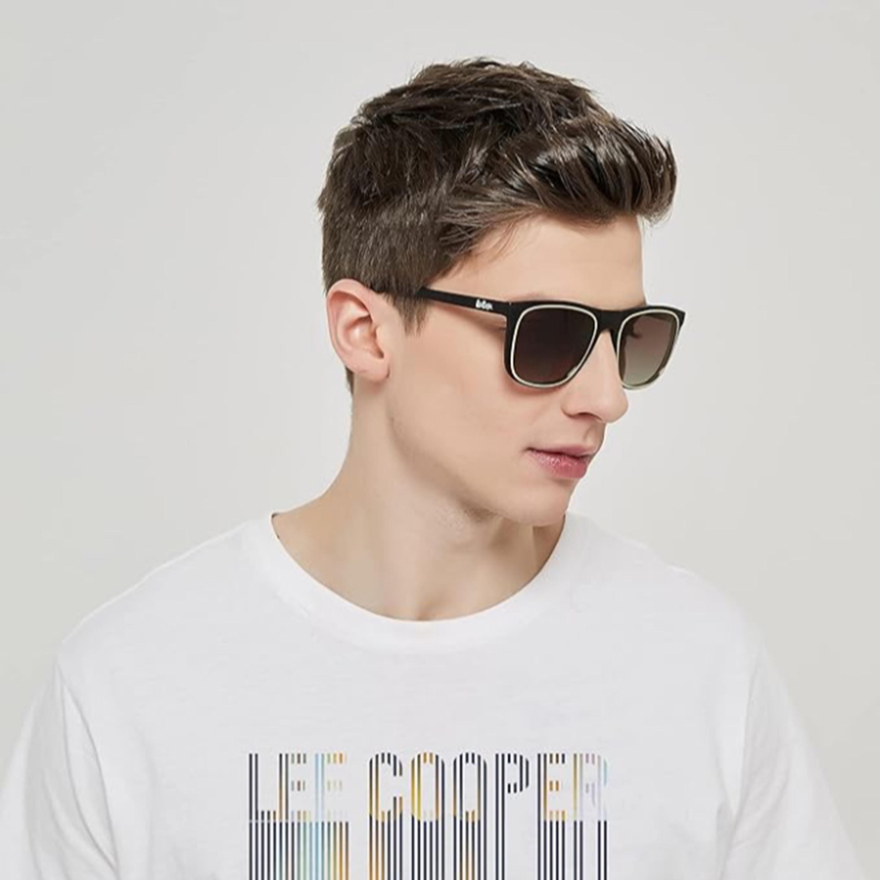 لي كوبر- نظارة شمسية مستقطبة 52 مم بنية بإطار وايفارير - LC1006C03-women-sunglasses-image-5