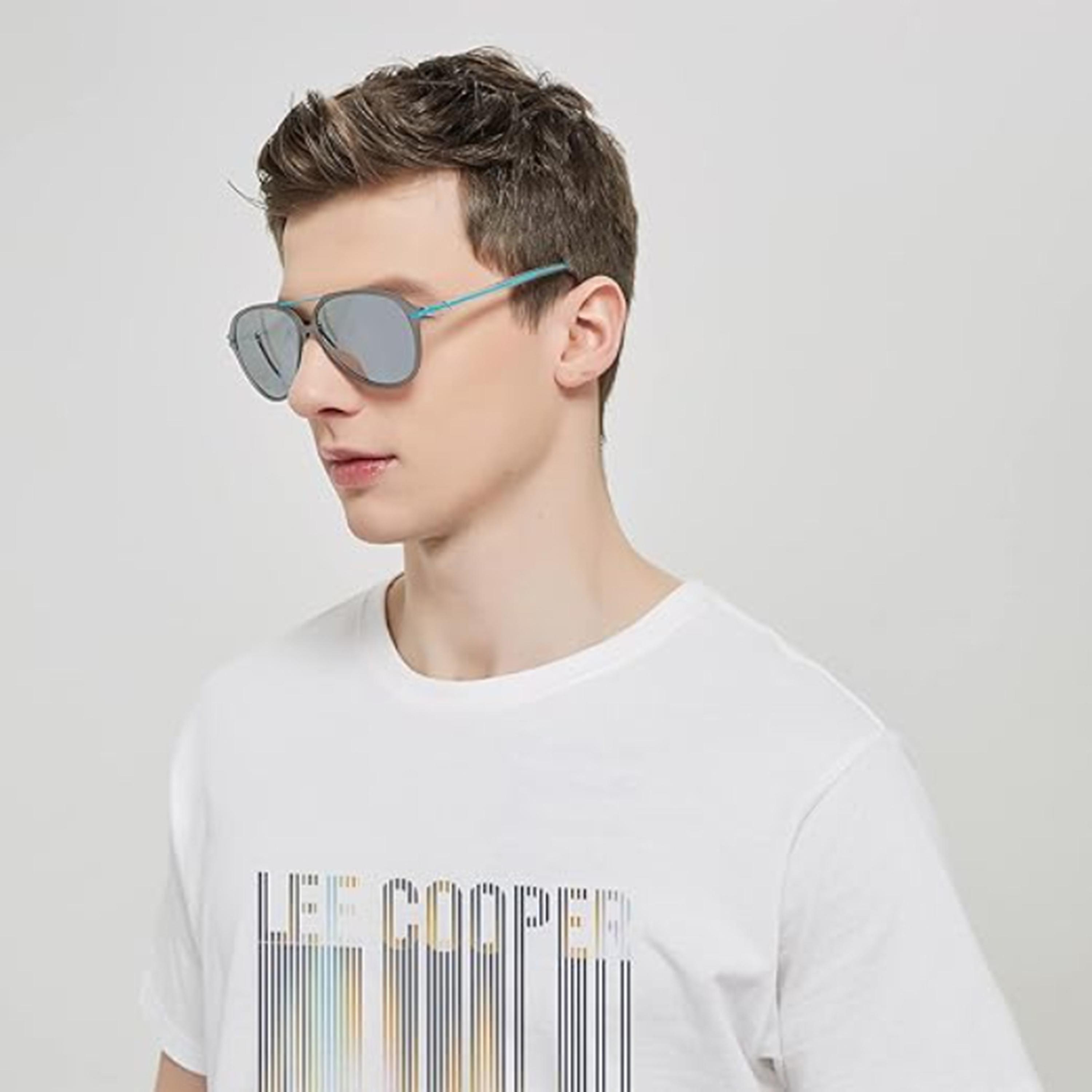 Lee Cooper Polarized 57 MM Black Aviator Sunglasses LC1013C02-men-sunglasses-image-4