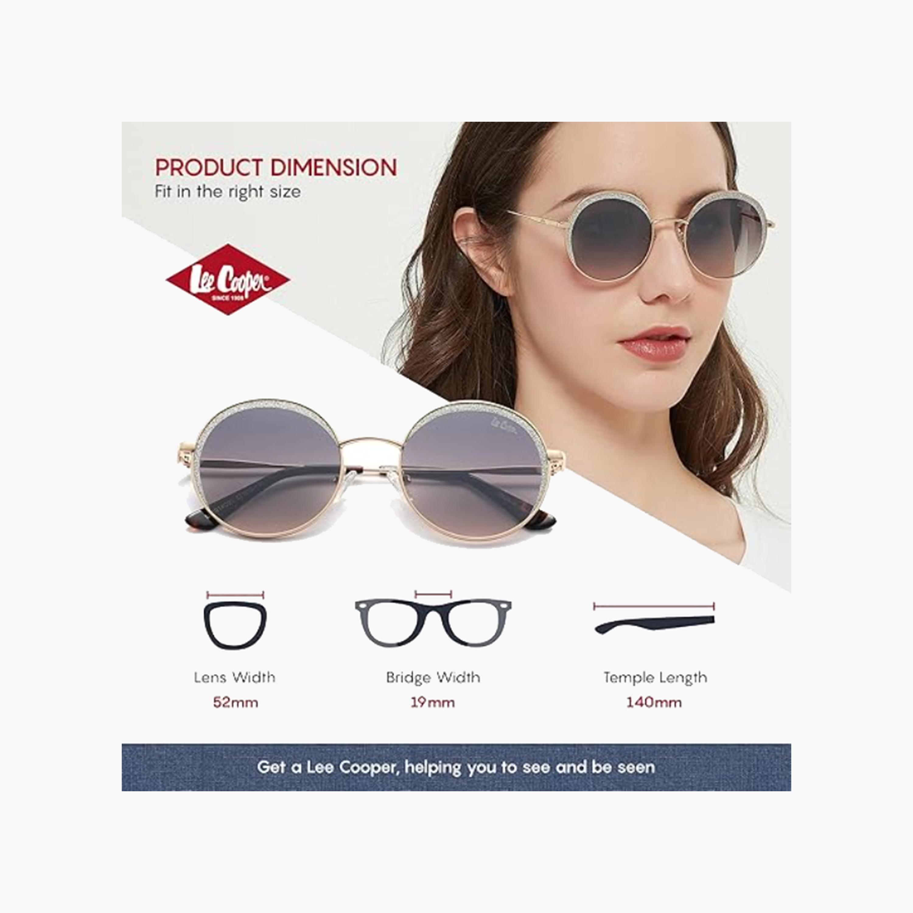 Lee Cooper Polarized 52 MM Grey Round & Oval Sunglasses LC1014C01-women-sunglasses-image-2