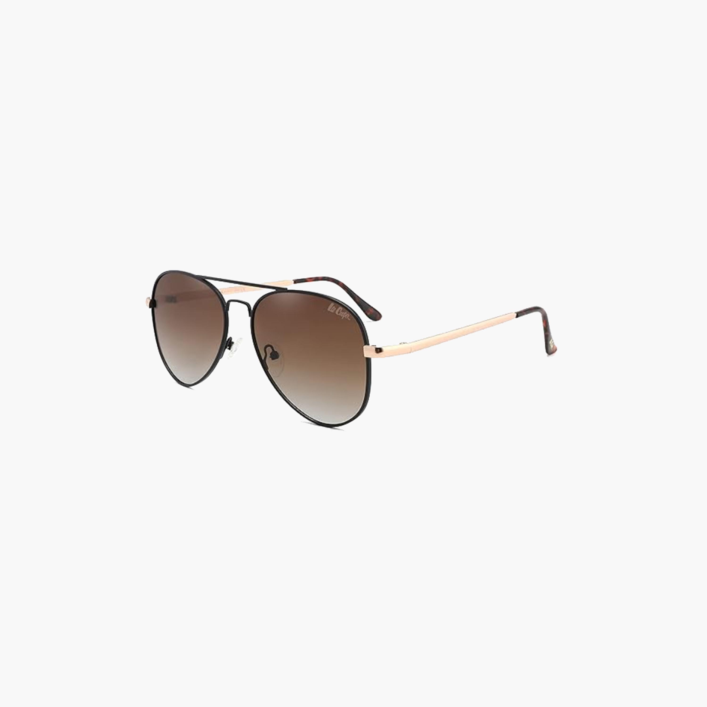 Lee Cooper Polarized 57 MM Brown Aviator Sunglasses LC1015C01-men-sunglasses-image-1