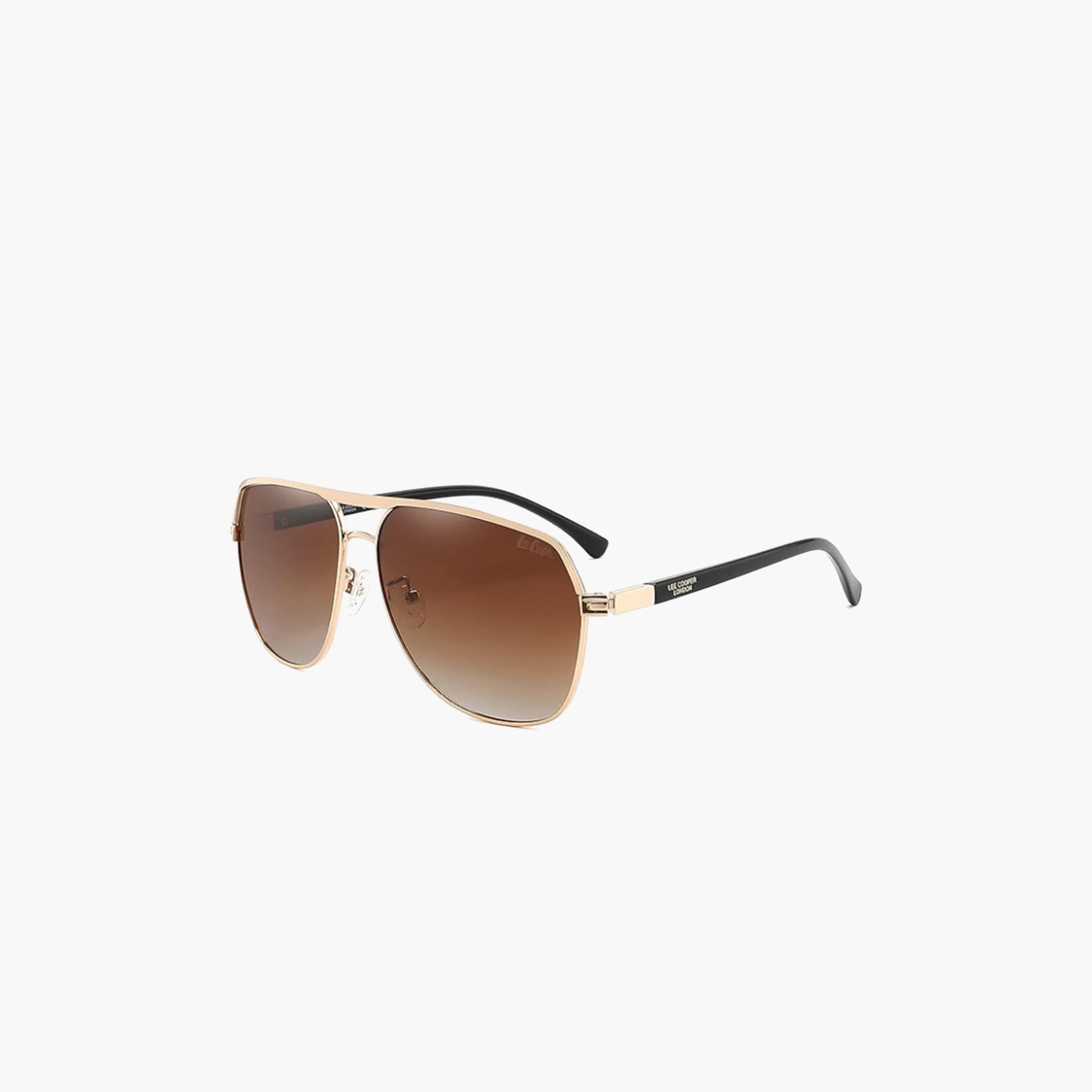 Lee Cooper Polarized 60 MM Brown Wayfarer Style Sunglasses LC1016C02-men-sunglasses-image-1