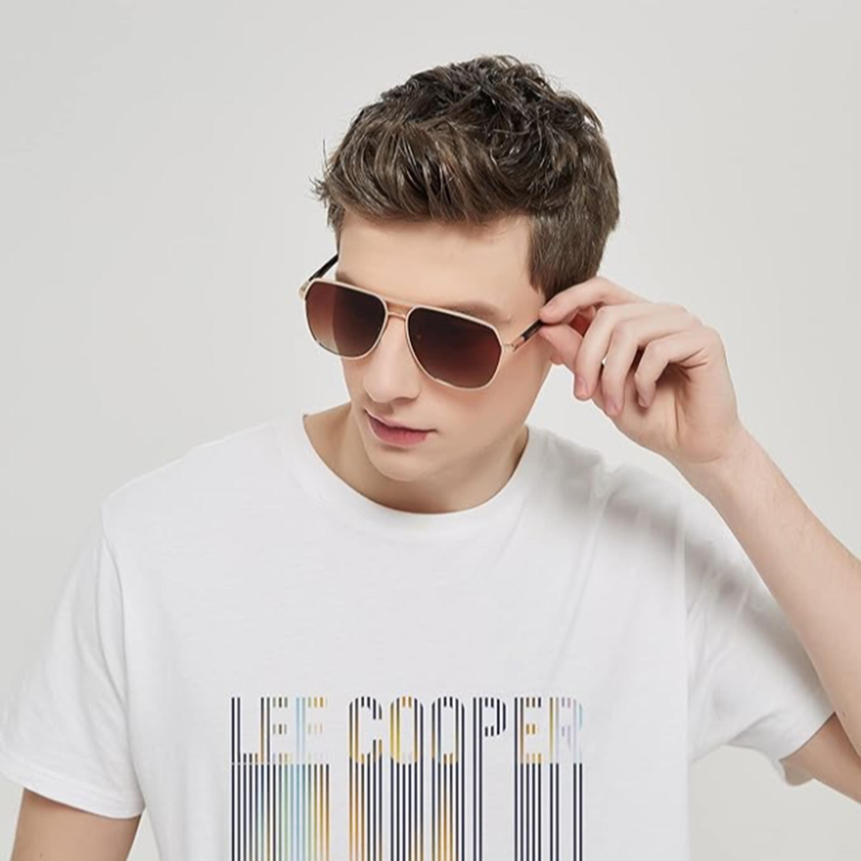 Lee Cooper Polarized 60 MM Brown Wayfarer Style Sunglasses LC1016C02-men-sunglasses-image-4