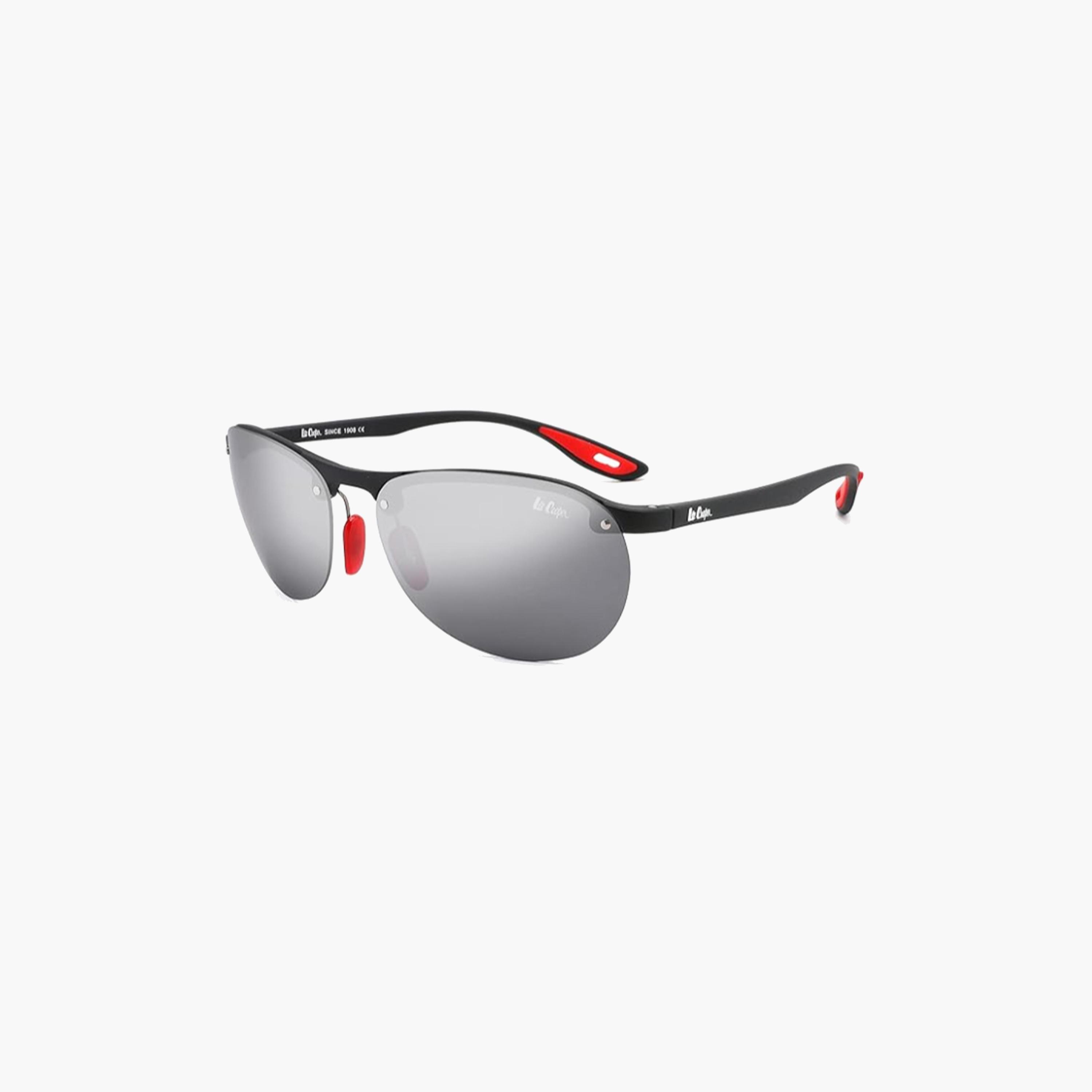 Lee Cooper Polarized 63 MM Silver Aviator Sunglasses LC1020C03-men-sunglasses-image-1
