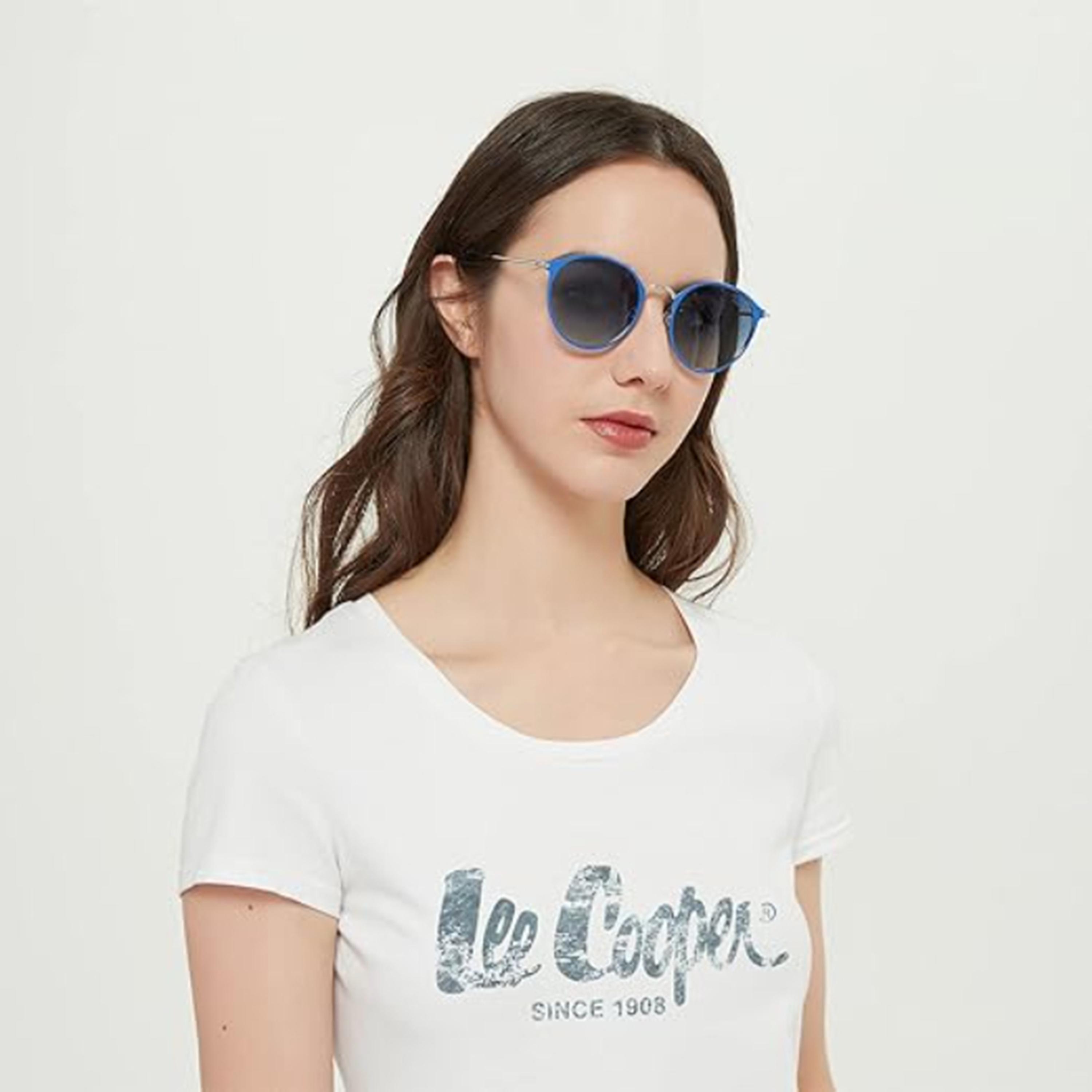 لي كوبر- نظارات شمسية مستقطبة 52 مم لون ازرق دائري وبيضاوي - LC1025C01-women-sunglasses-image-4
