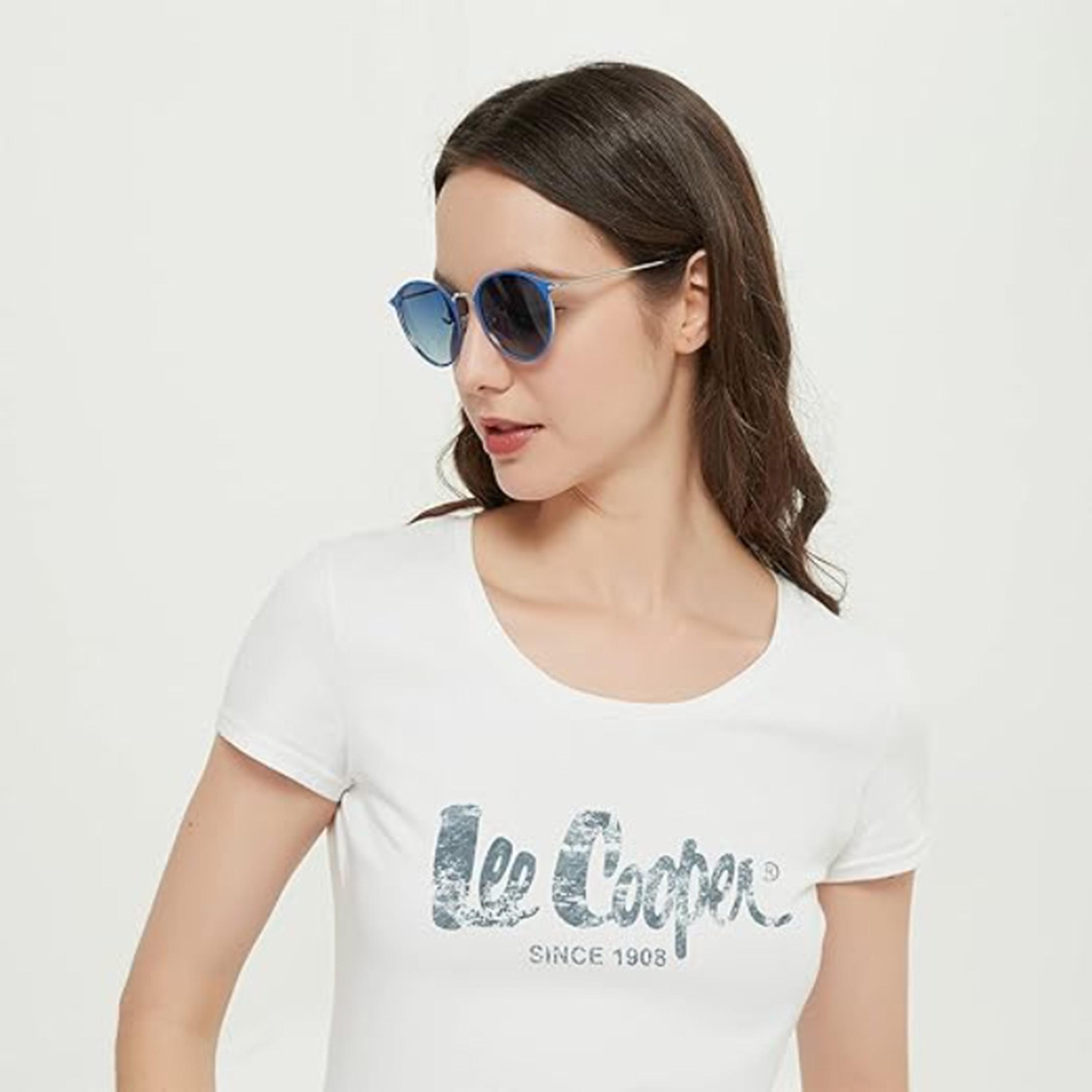 لي كوبر- نظارات شمسية مستقطبة 52 مم لون ازرق دائري وبيضاوي - LC1025C01-women-sunglasses-image-5