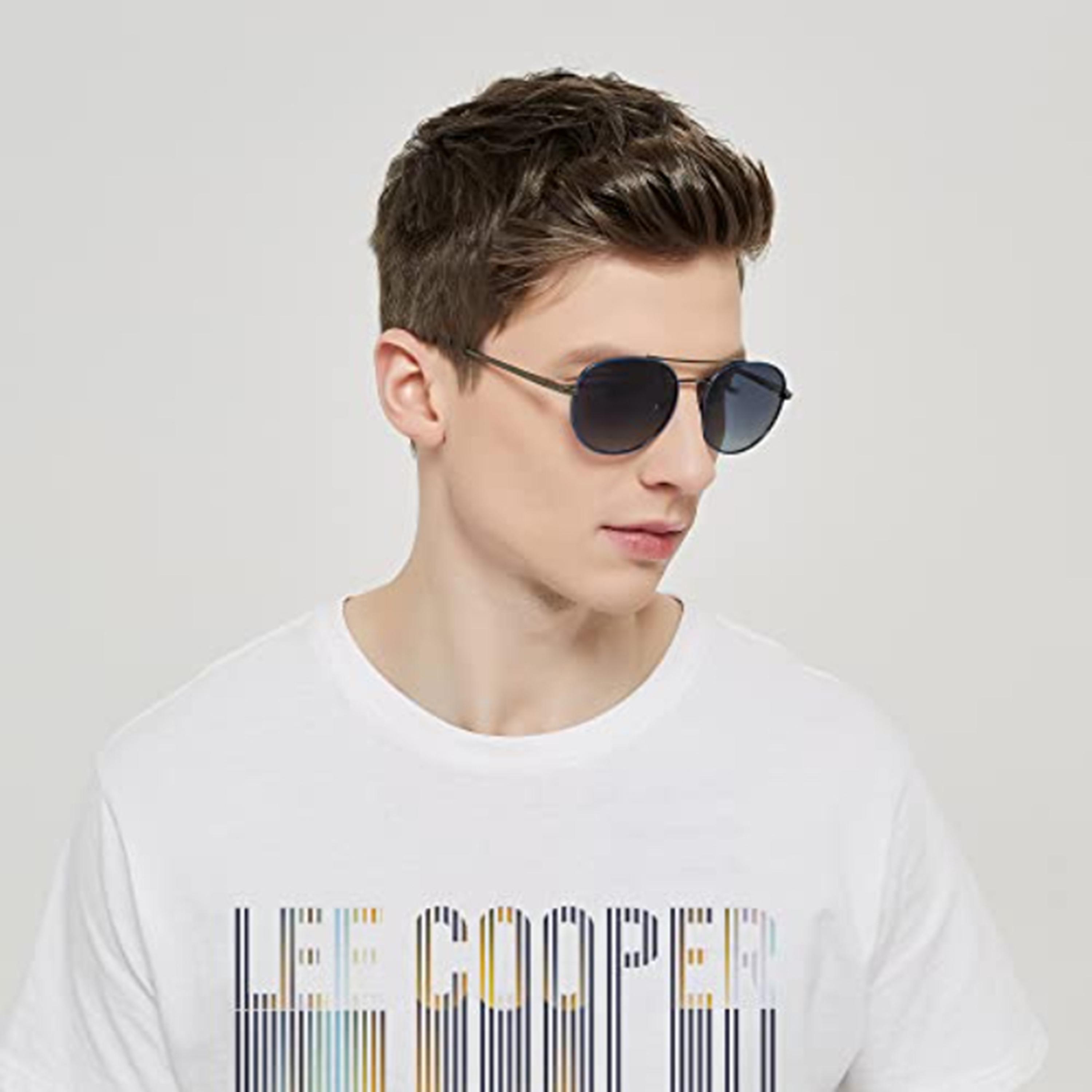 Lee Cooper Polarized 54 MM Blue Aviator Sunglasses LC1035C01-men-sunglasses-image-4