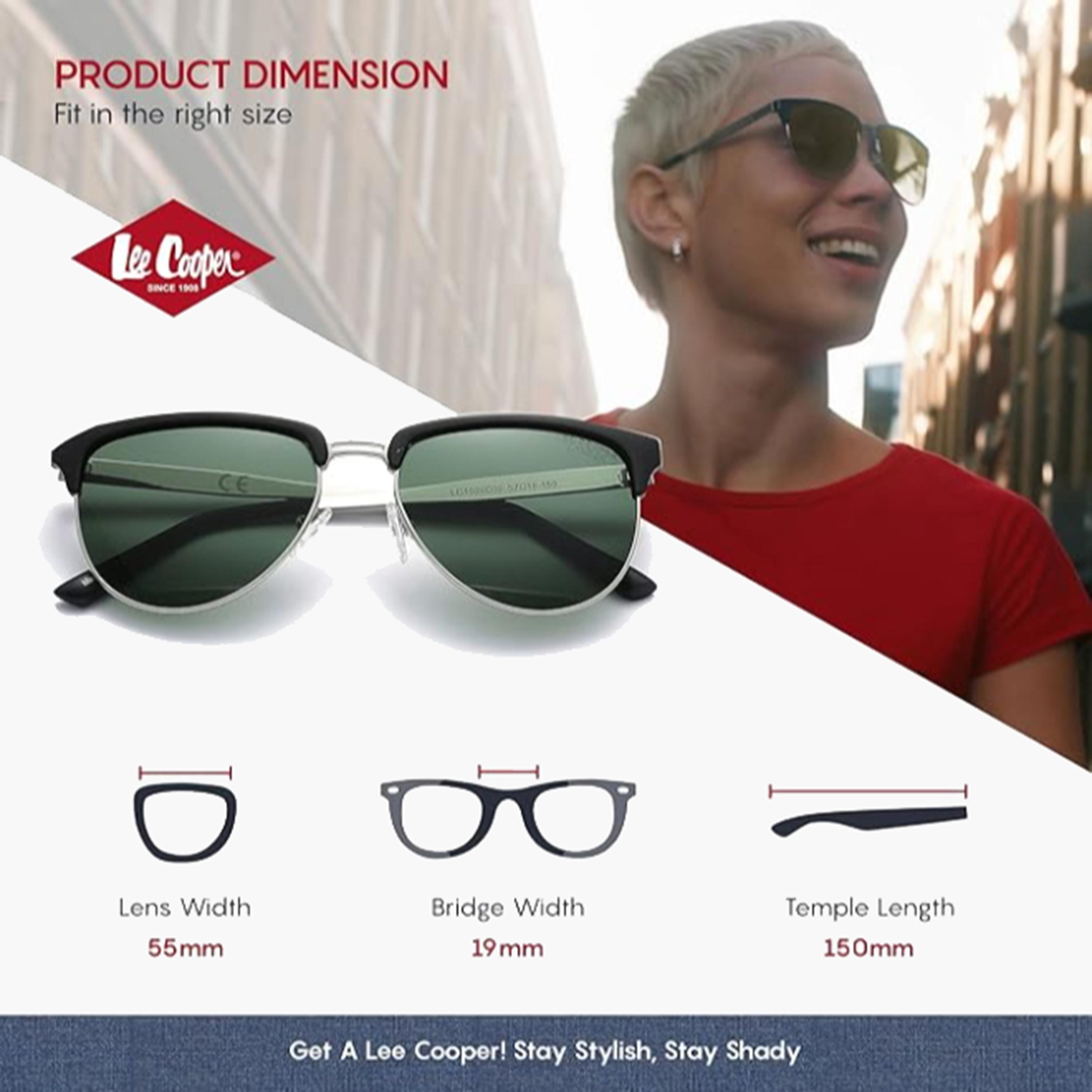 لي كوبر- نظارة شمسية مستقطبة 55 مم خضراء مستديرة وبيضاوية - LC1026C02-men-sunglasses-image-2
