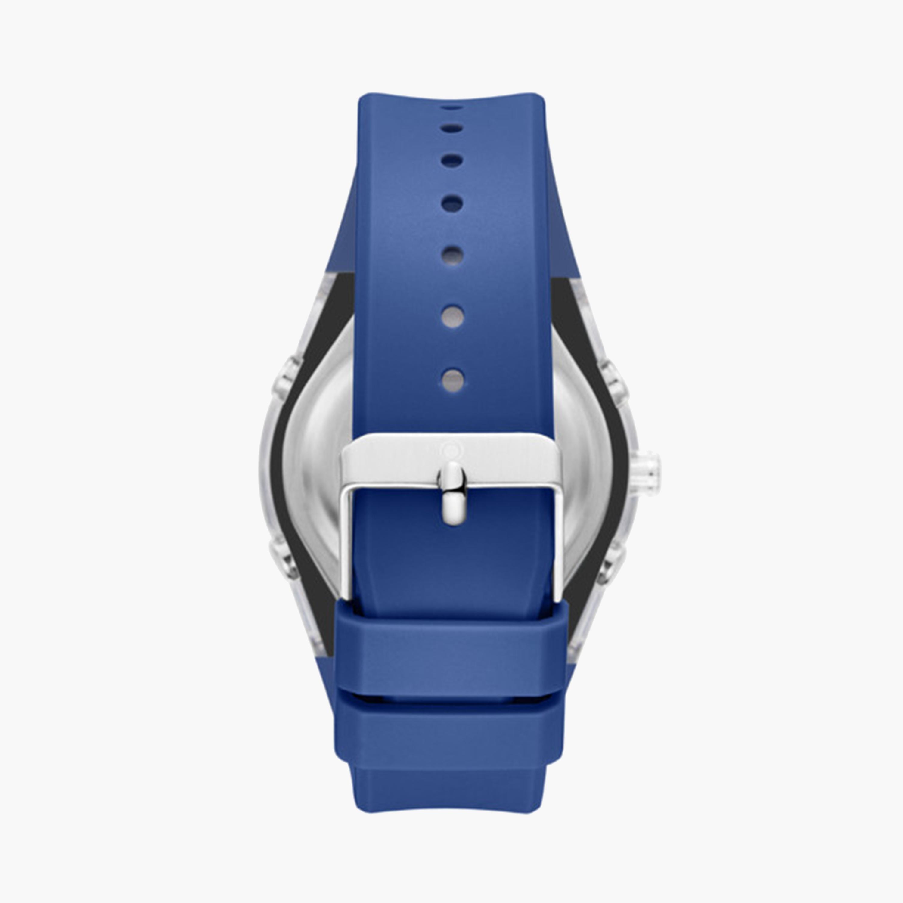 أسترو- ساعة أطفال تناظري-رقمي 44 ملم زرقاء بحزام سيليكون | A24801-PPNB-girls-accessories-watches-image-2