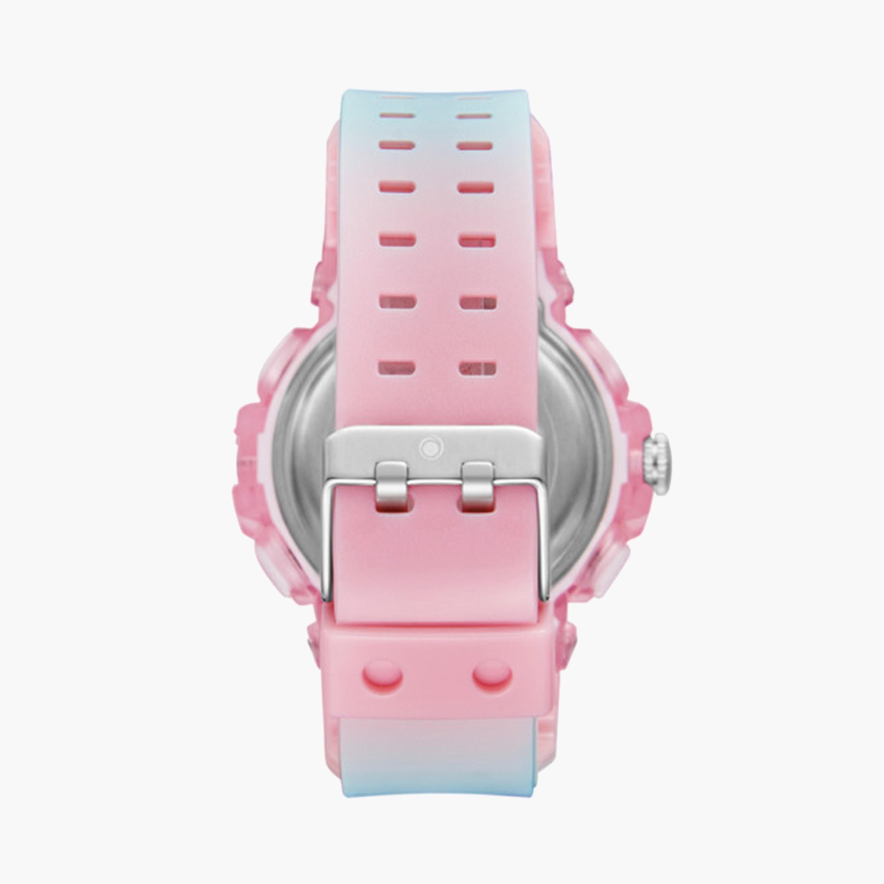 ساعة أسترو للبنات 47 ملم وردية بحزام سيليكون | A24802-PPPP-girls-accessories-watches-image-2