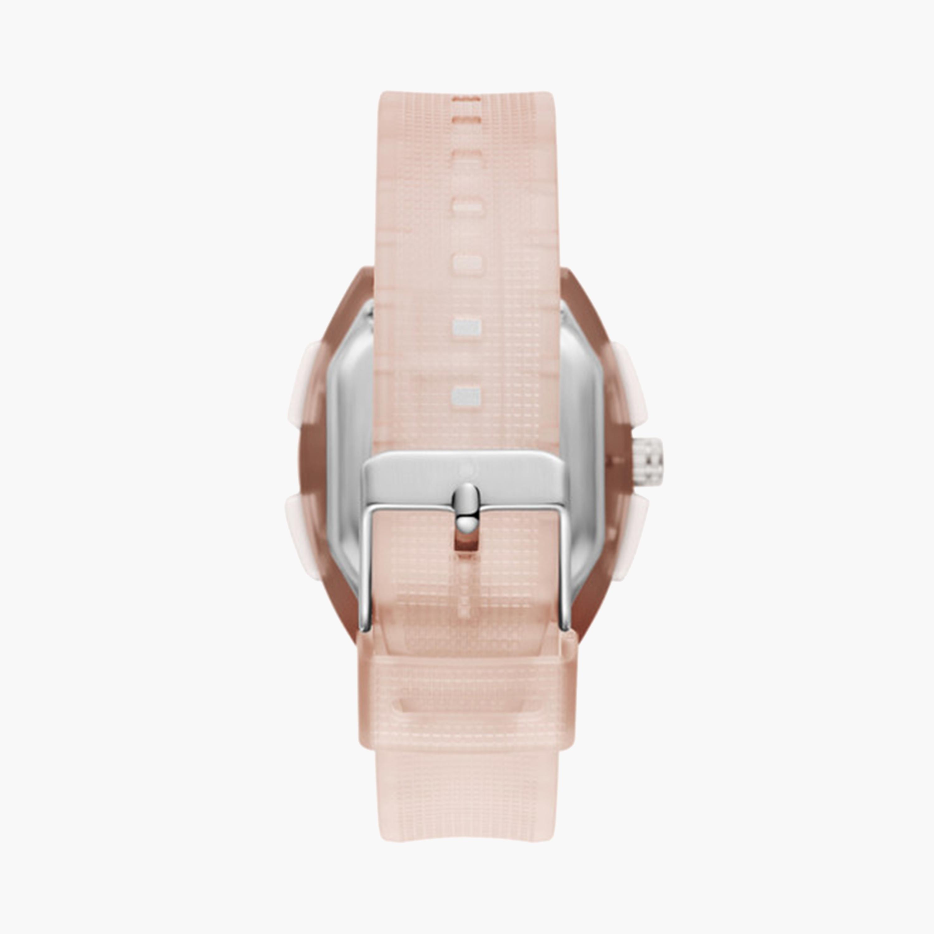 Astro Kids 43 MM Cream Analog-Digital Silicone Strap Watch | A24803-PPIK-girls-accessories-watches-image-2