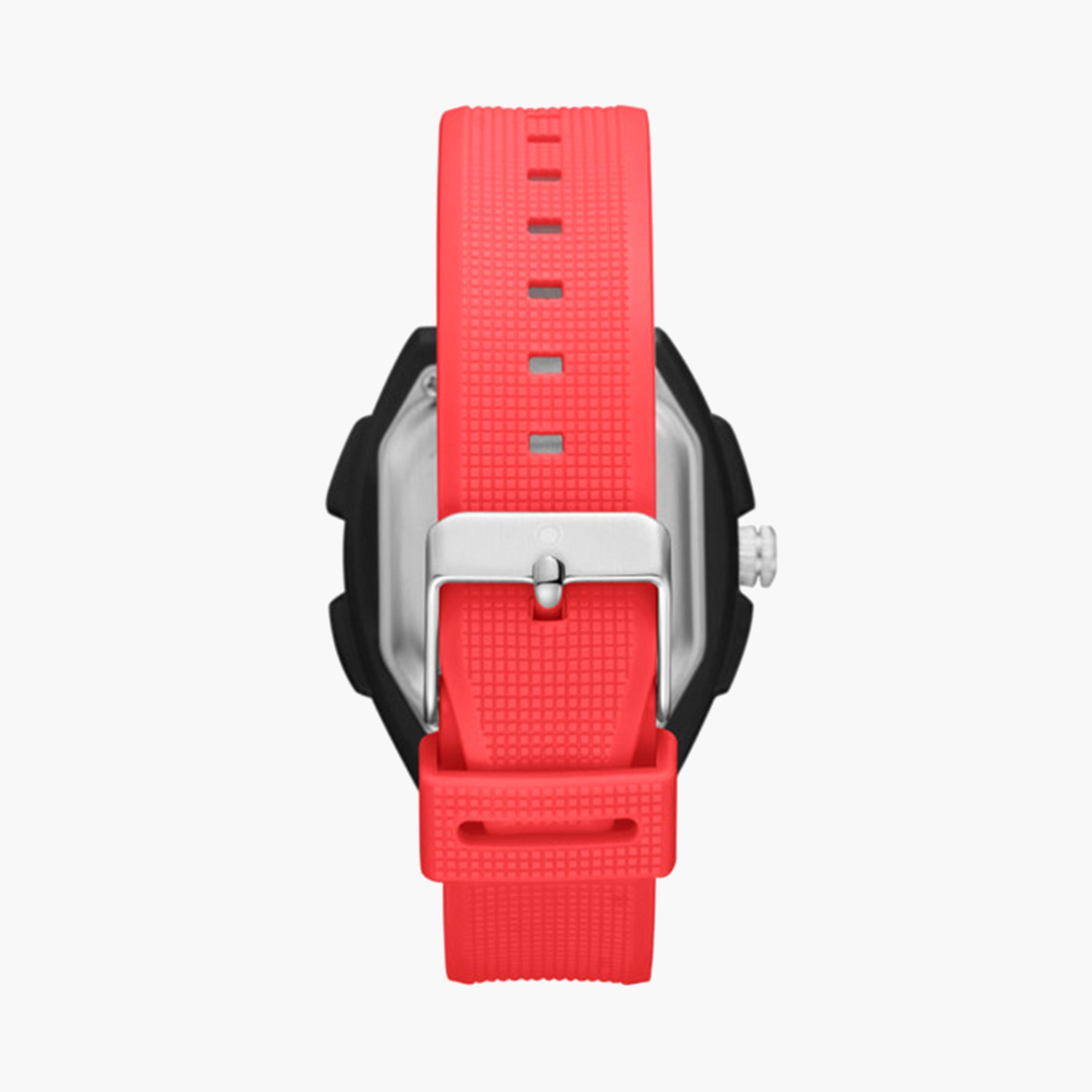 أسترو- ساعة أطفال تناظري-رقمي 43 ملم باللون الأحمر بحزام سيليكون | A24804-PPRB-girls-accessories-watches-image-2