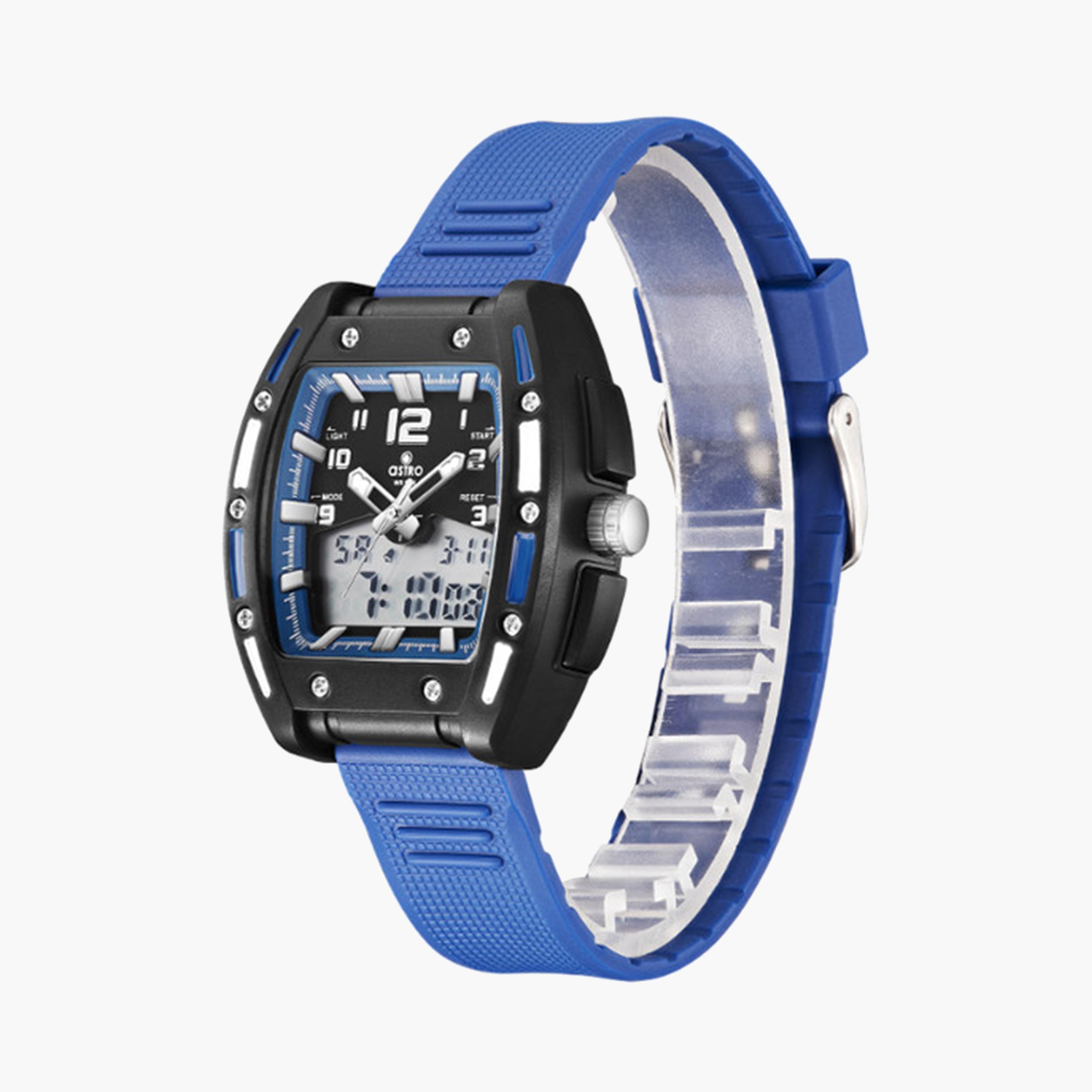 Astro Kids 43 MM Blue Analog-Digital Silicone Strap Watch | A24804-PPNB-girls-accessories-watches-image-3