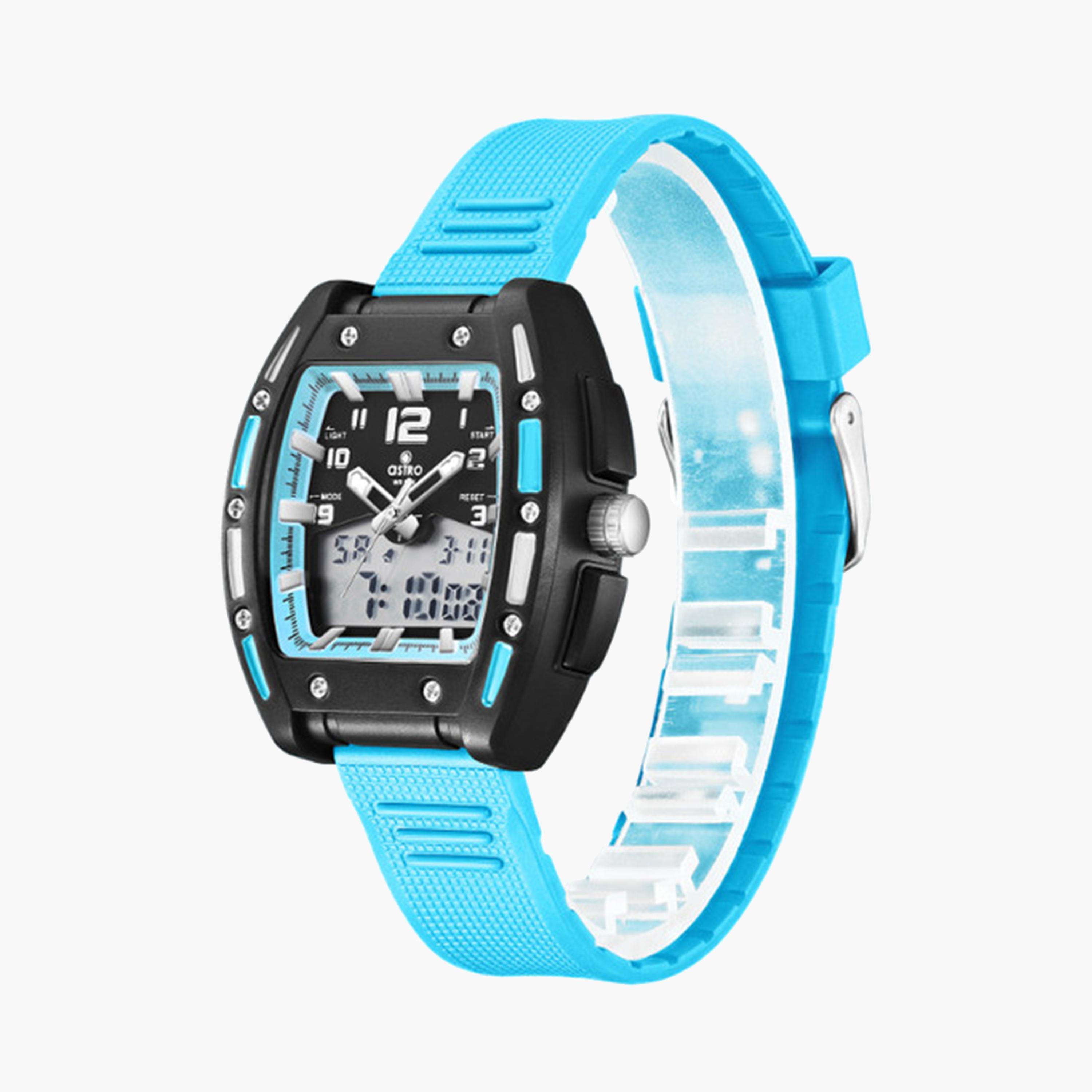 Astro Kids 43 MM Blue Analog-Digital Silicone Strap Watch | A24804-PPLB-girls-accessories-watches-image-3