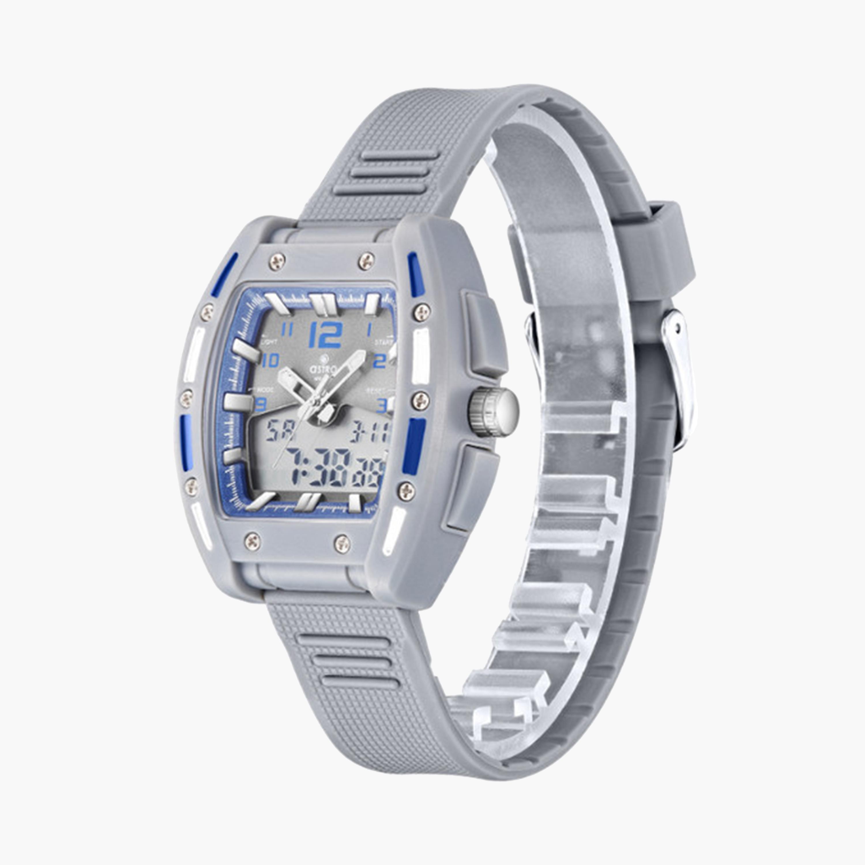Astro Kids 43 MM Grey Analog-Digital Silicone Strap Watch | A24804-PPXX-girls-accessories-watches-image-3