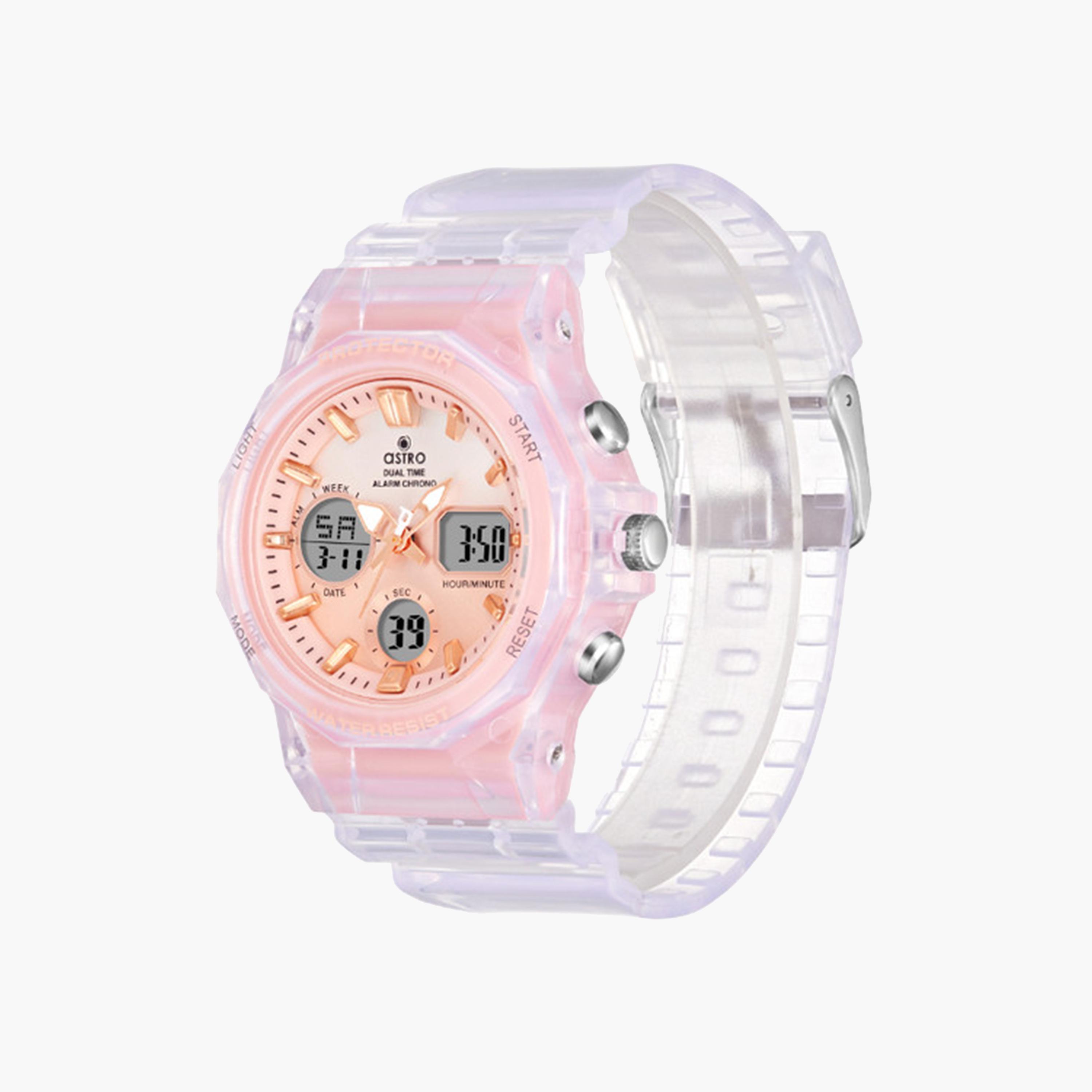 Astro Kids 43 MM White Analog-Digital Silicone Strap Watch | A24805-PPWWK-girls-accessories-watches-image-3