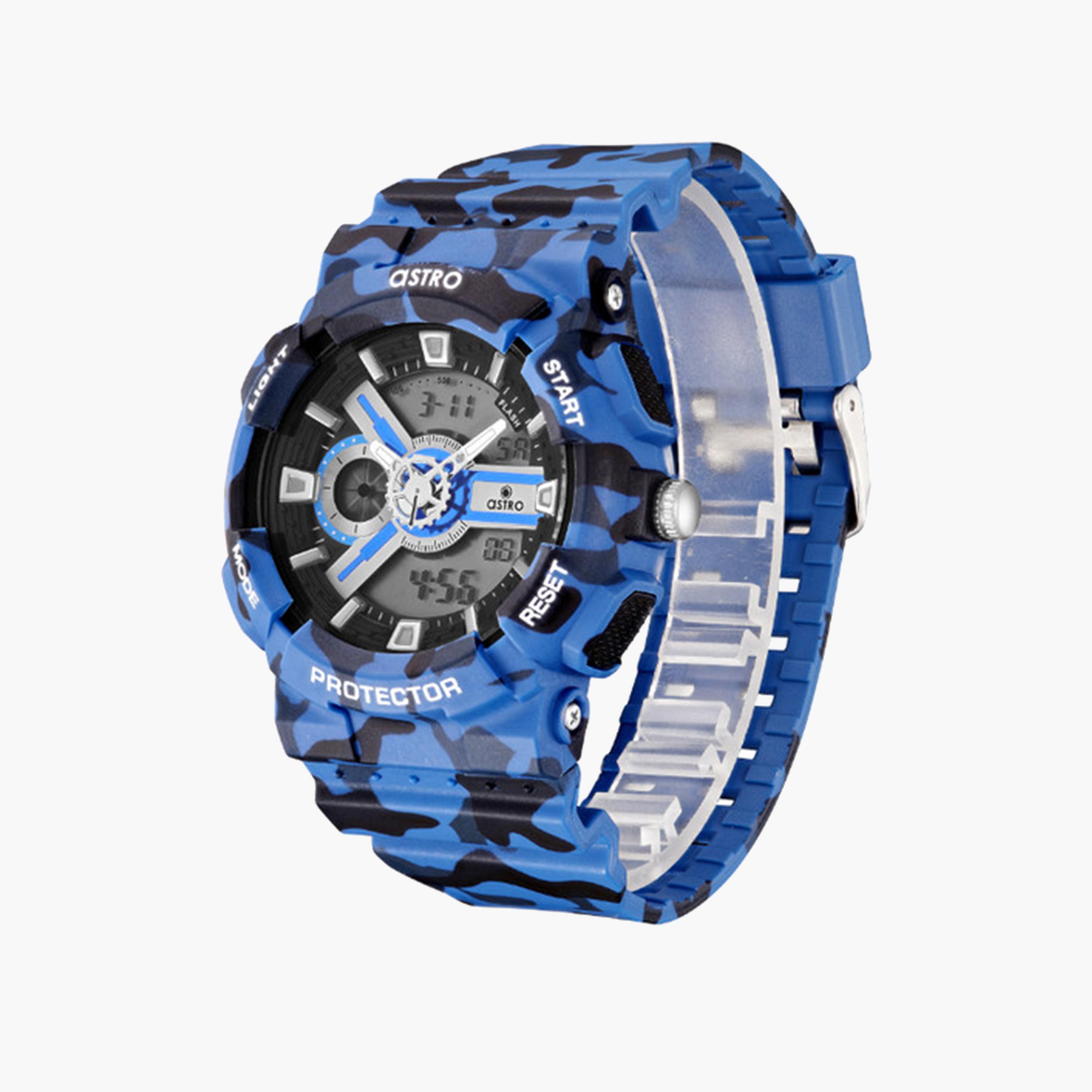 Astro Kids 48 MM Multicolour Analog-Digital Silicone Strap Watch | A24807-PPNB-girls-accessories-watches-image-3