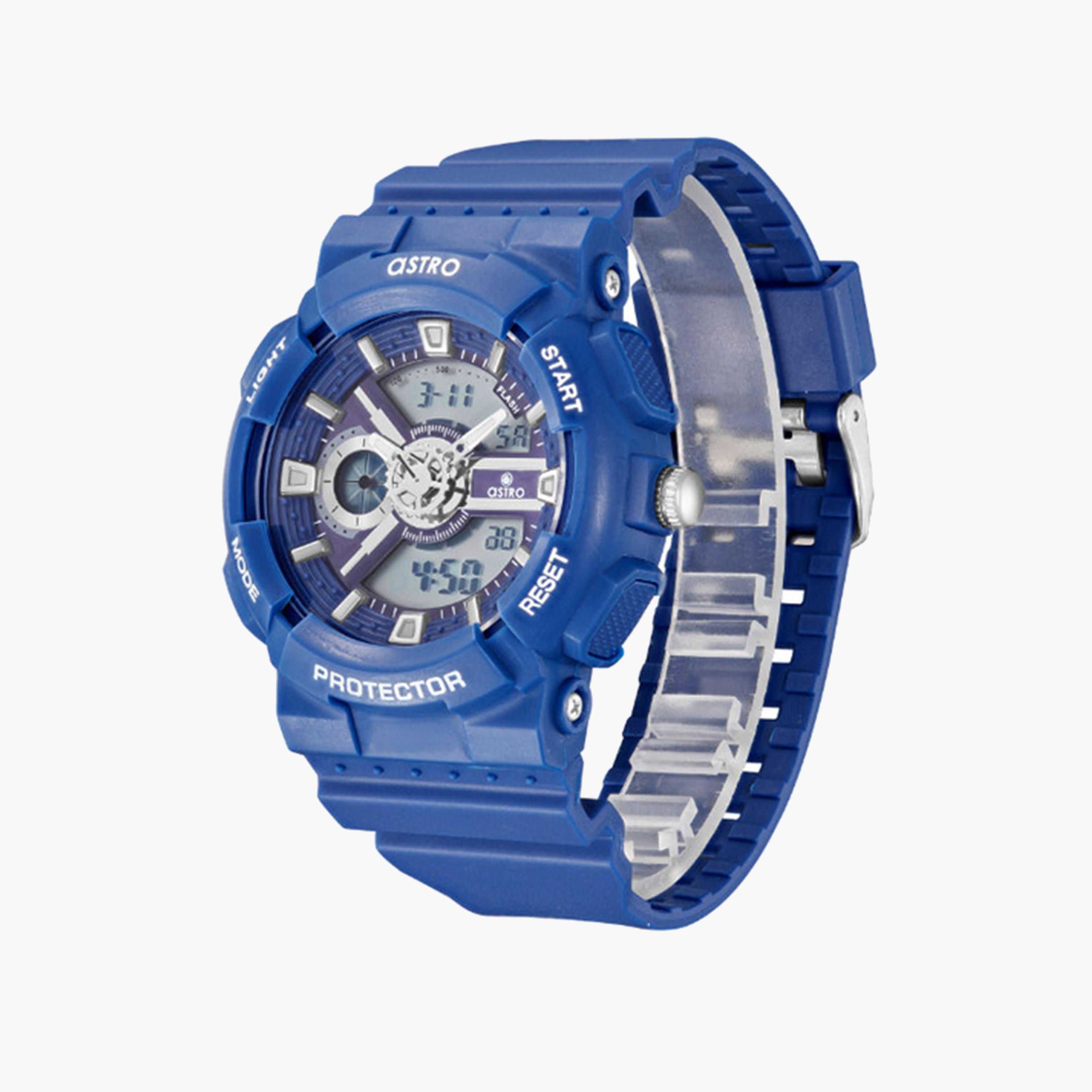 Astro Kids 48 MM Blue Analog-Digital Silicone Strap Watch | A24807-PPNN-girls-accessories-watches-image-3