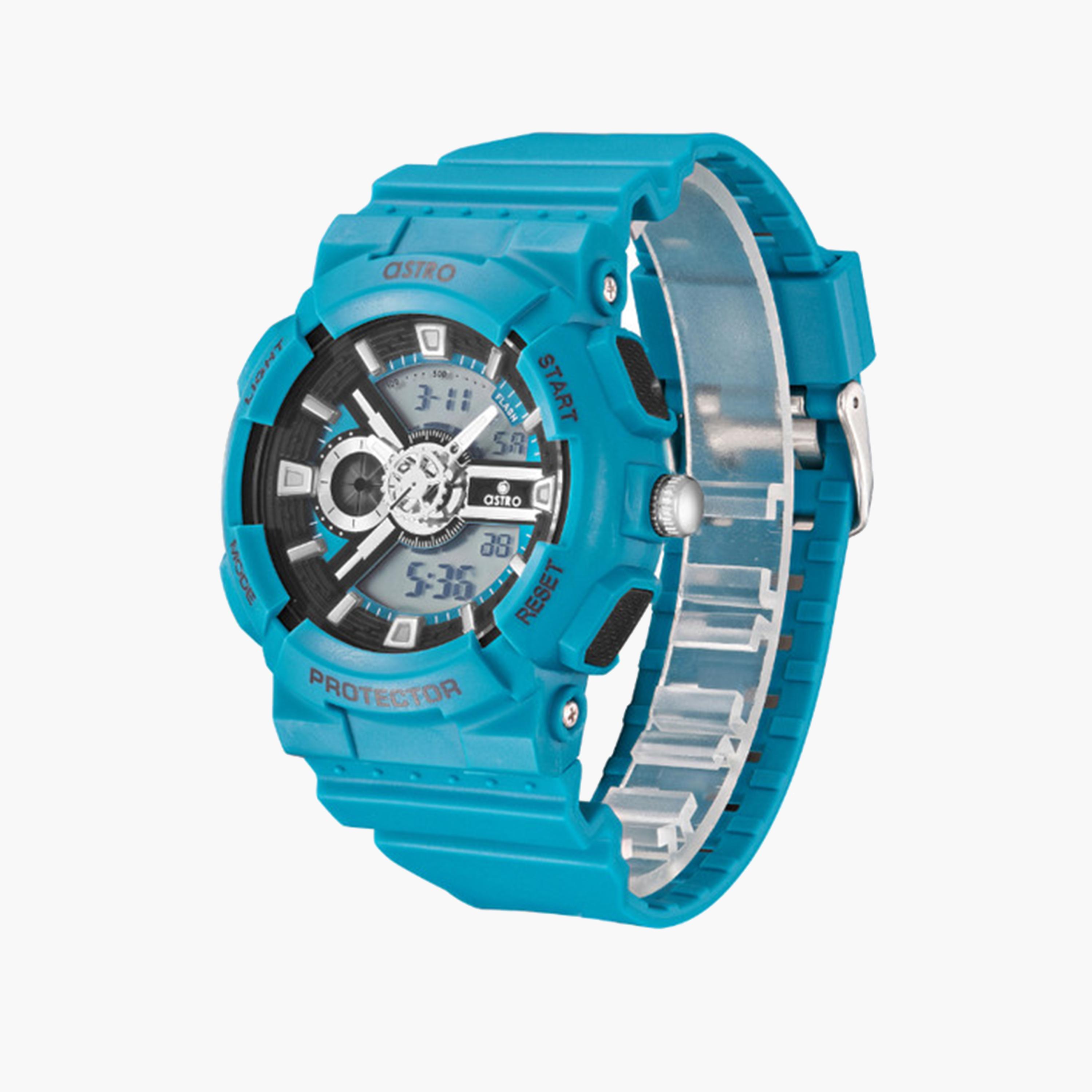 Astro Kids 48 MM Green Analog-Digital Silicone Strap Watch | A24807-PPJJ-girls-accessories-watches-image-3
