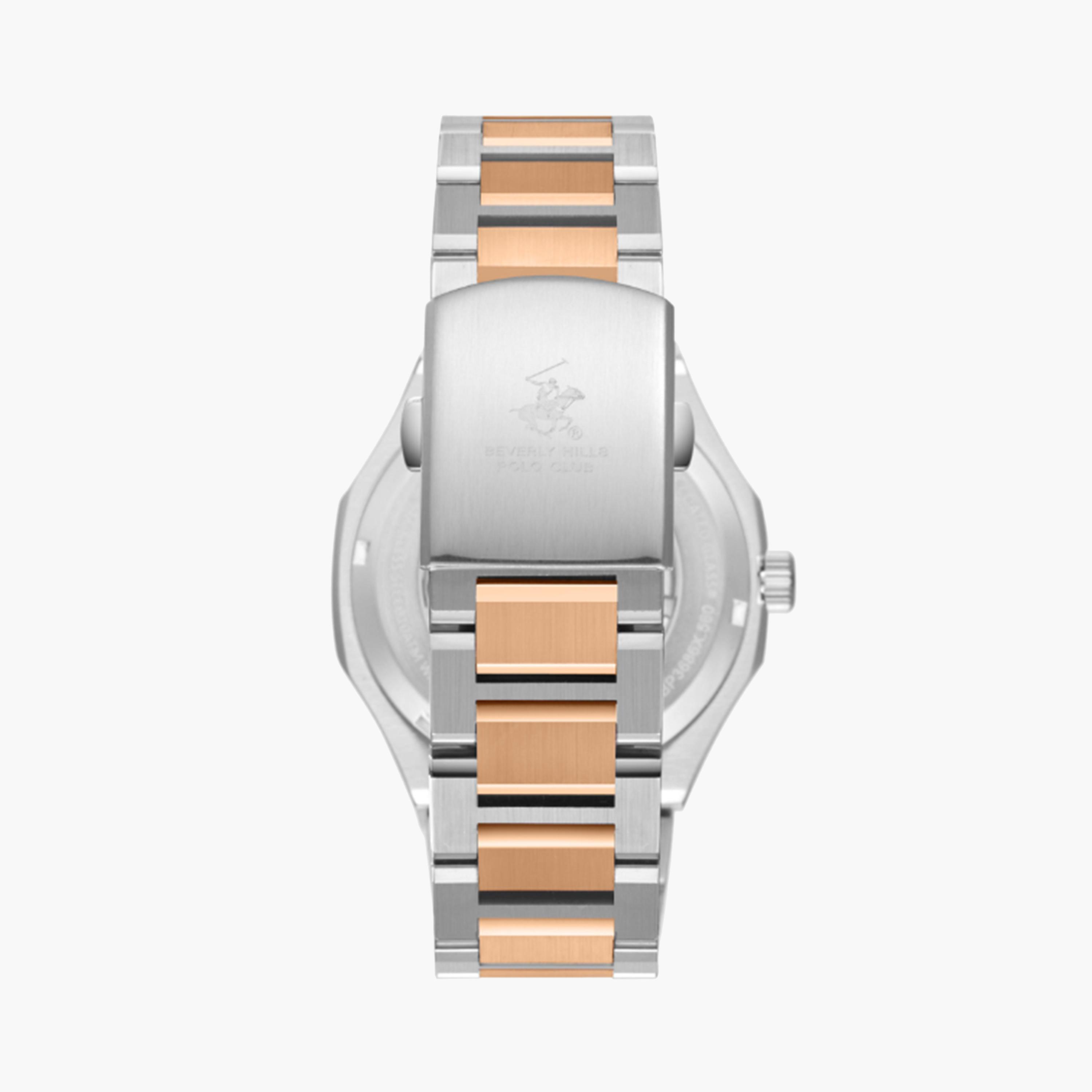 Beverly Hills Polo Club Men's 43 MM Multicolour Automatic Metal Strap Watch | BP3686X.560-men-watchesandjewellery-watches-image-2
