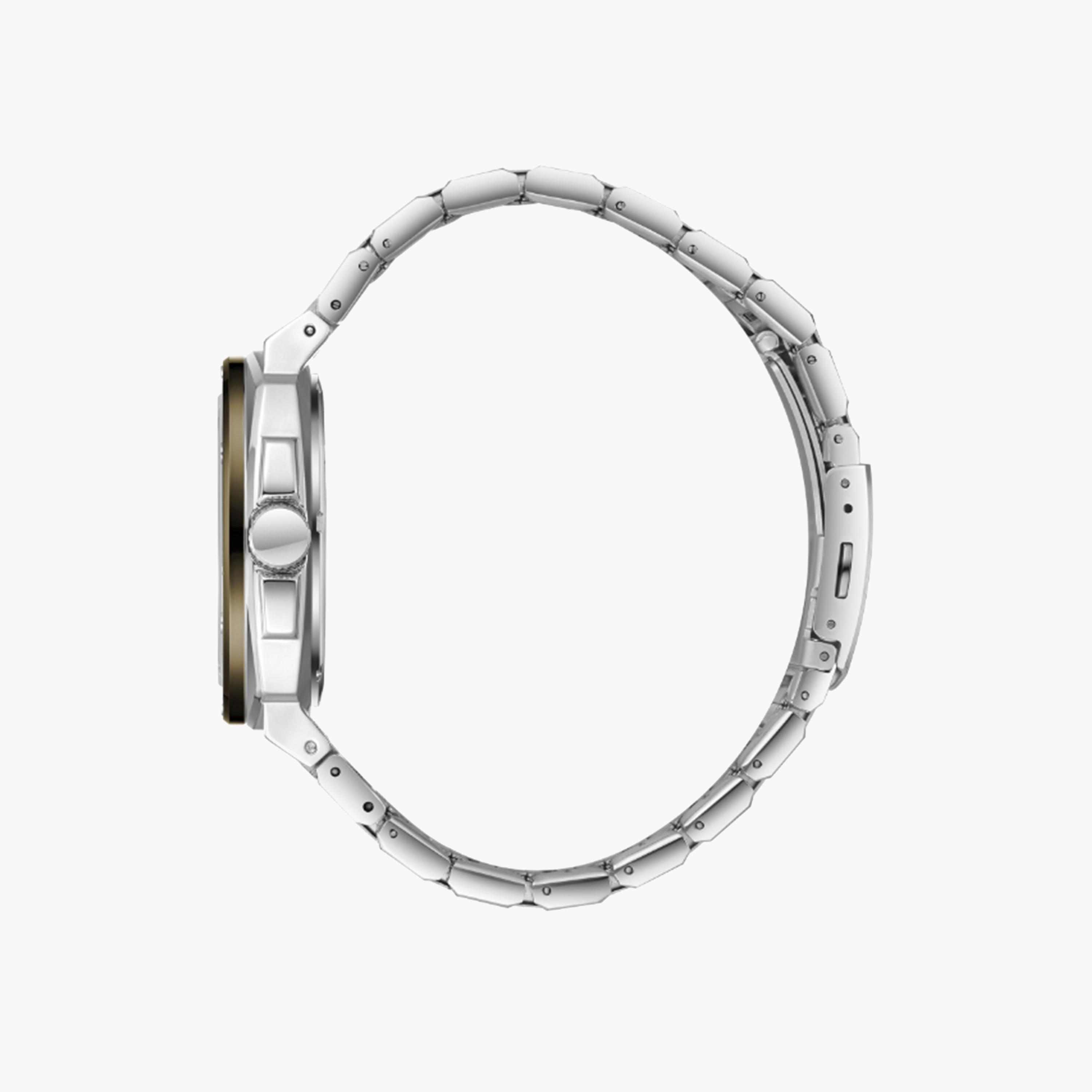 بيفرلي هيلز بولو كلوب- ساعة للرجال 42 ملم تناظرية فضية بحزام معدني | BP3655X.370-men-watchesandjewellery-watches-image-3