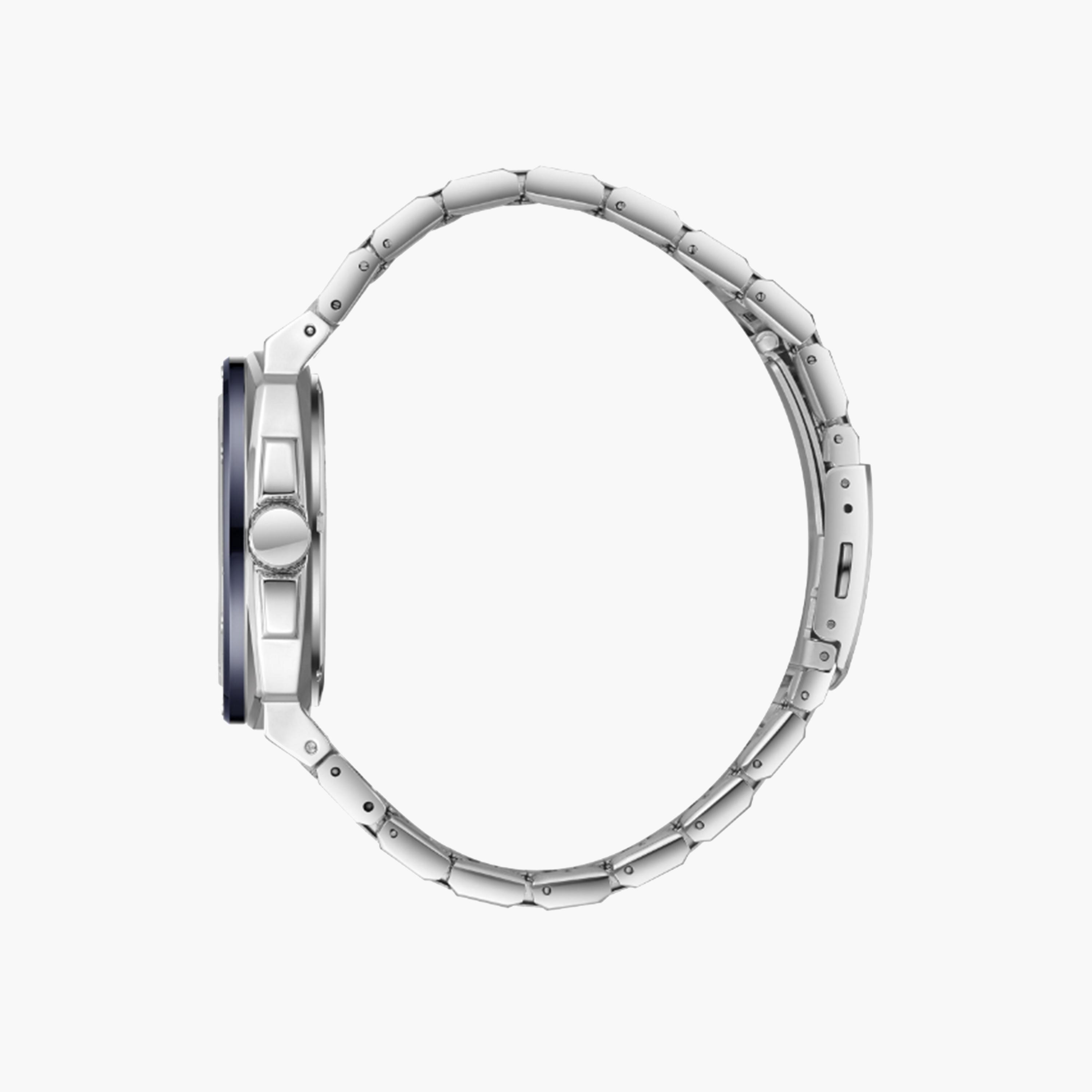 بيفرلي هيلز بولو كلوب- ساعة للرجال 42 ملم تناظرية فضية بحزام معدني | BP3655X.303-men-watchesandjewellery-watches-image-3