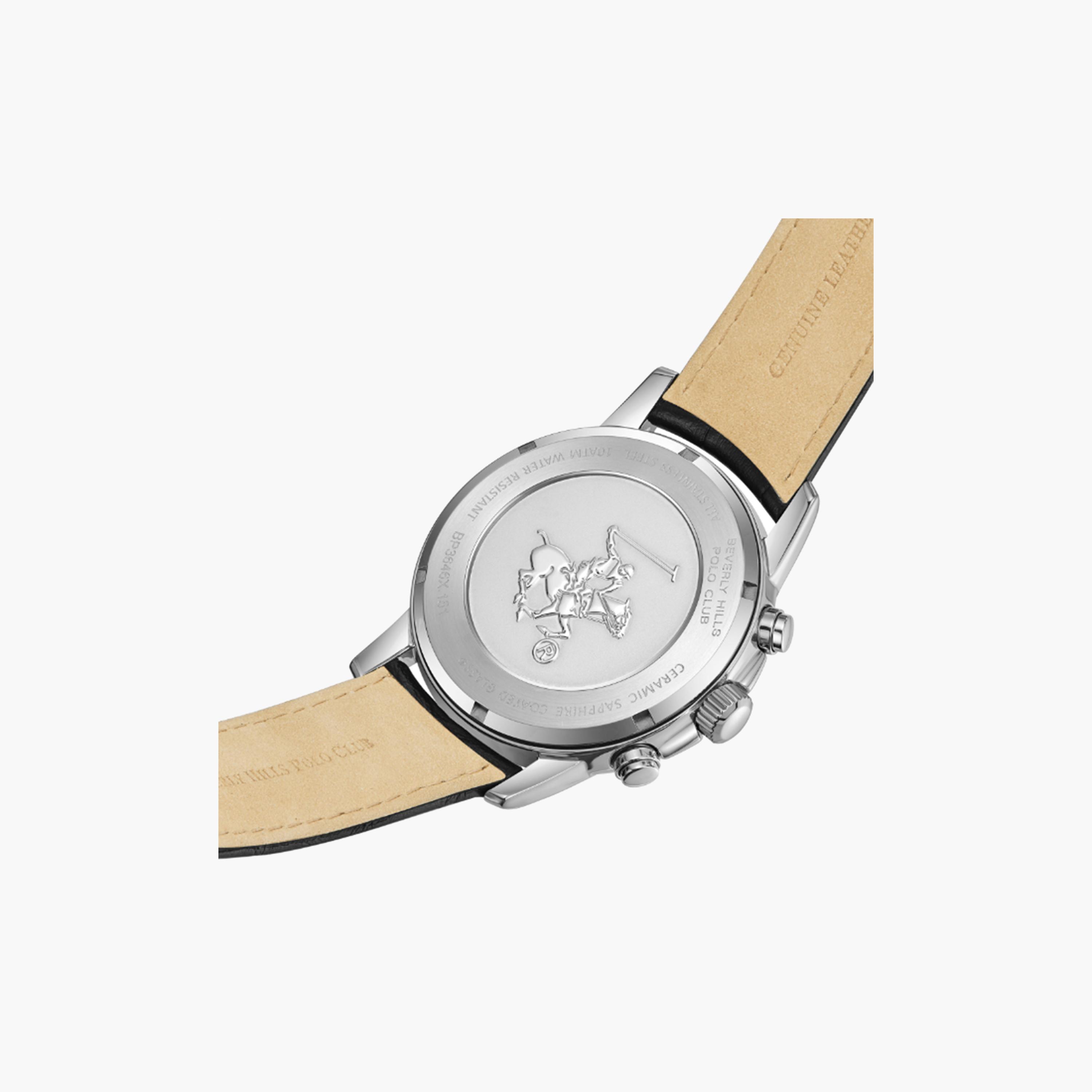 بيفرلي هيلز كلوب- ساعة كرونوغراف بسوار جلدي أزرق للرجال مقاس 44 مم | BP3646X.399-men-watchesandjewellery-watches-image-5