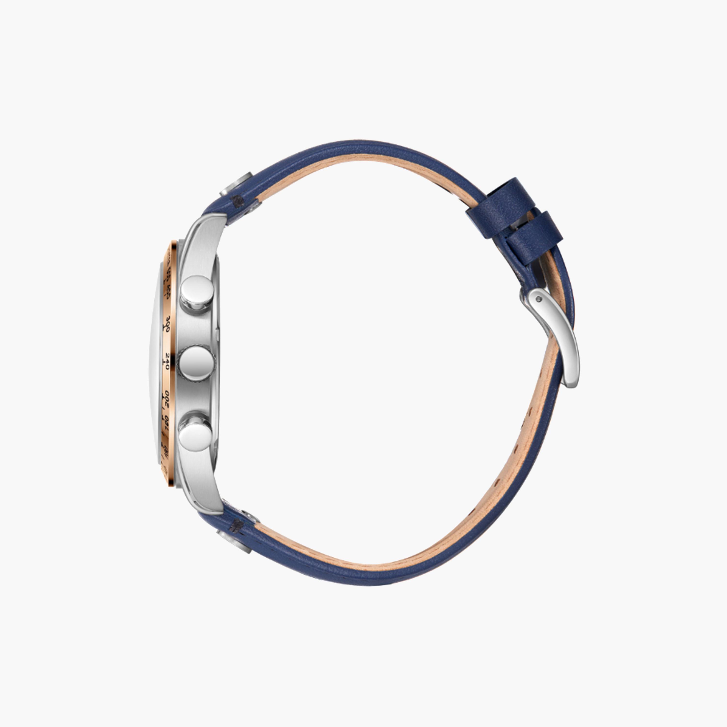 Beverly Hills Polo Club Men's 45 MM Blue Chronograph Leather Strap Watch | BP3659X.399-men-watchesandjewellery-watches-image-3