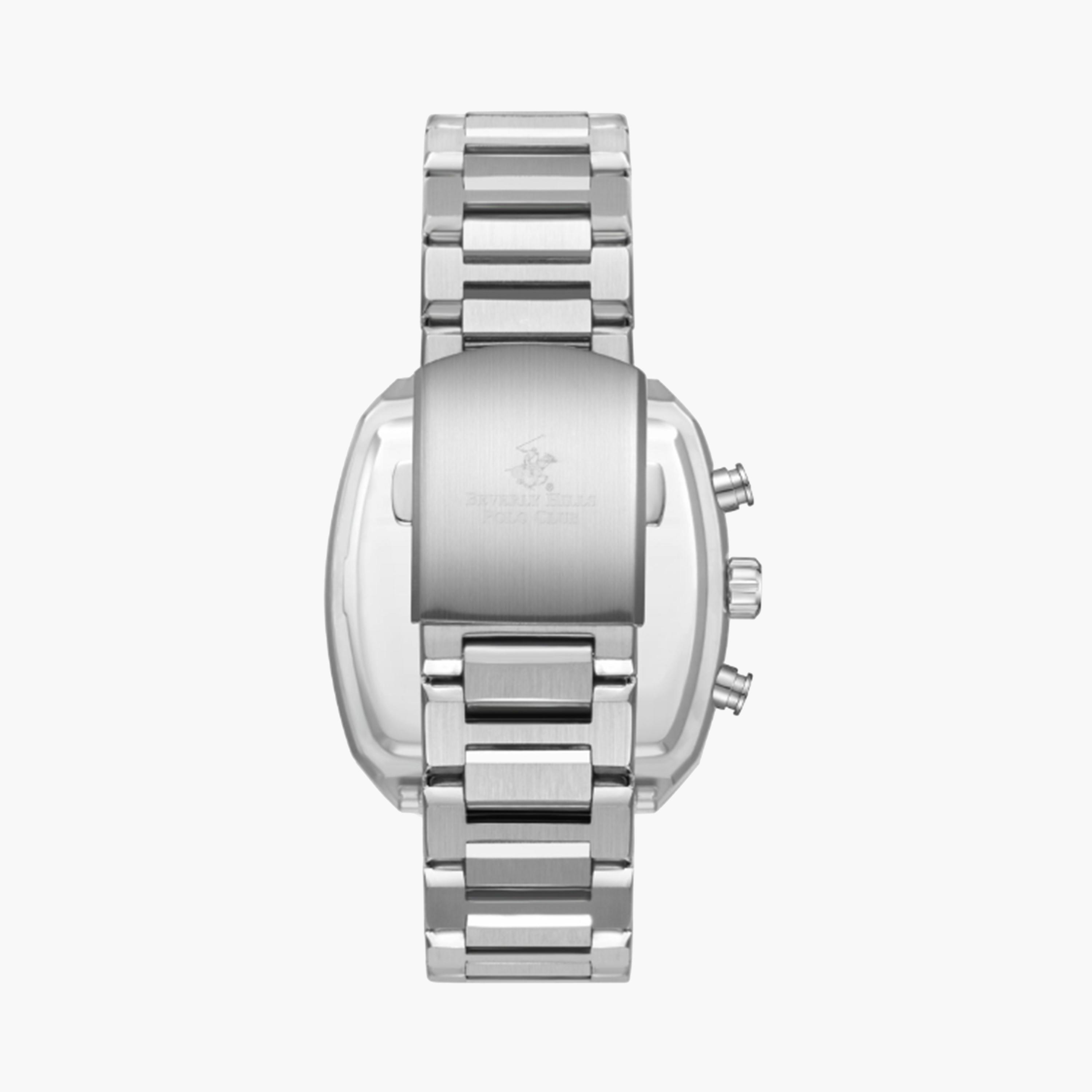 بيفرلي هيلز كلوب- ساعة كرونوغراف بسوار معدني فضي للرجال مقاس 43 مم | BP3658X.350-men-watchesandjewellery-watches-image-2