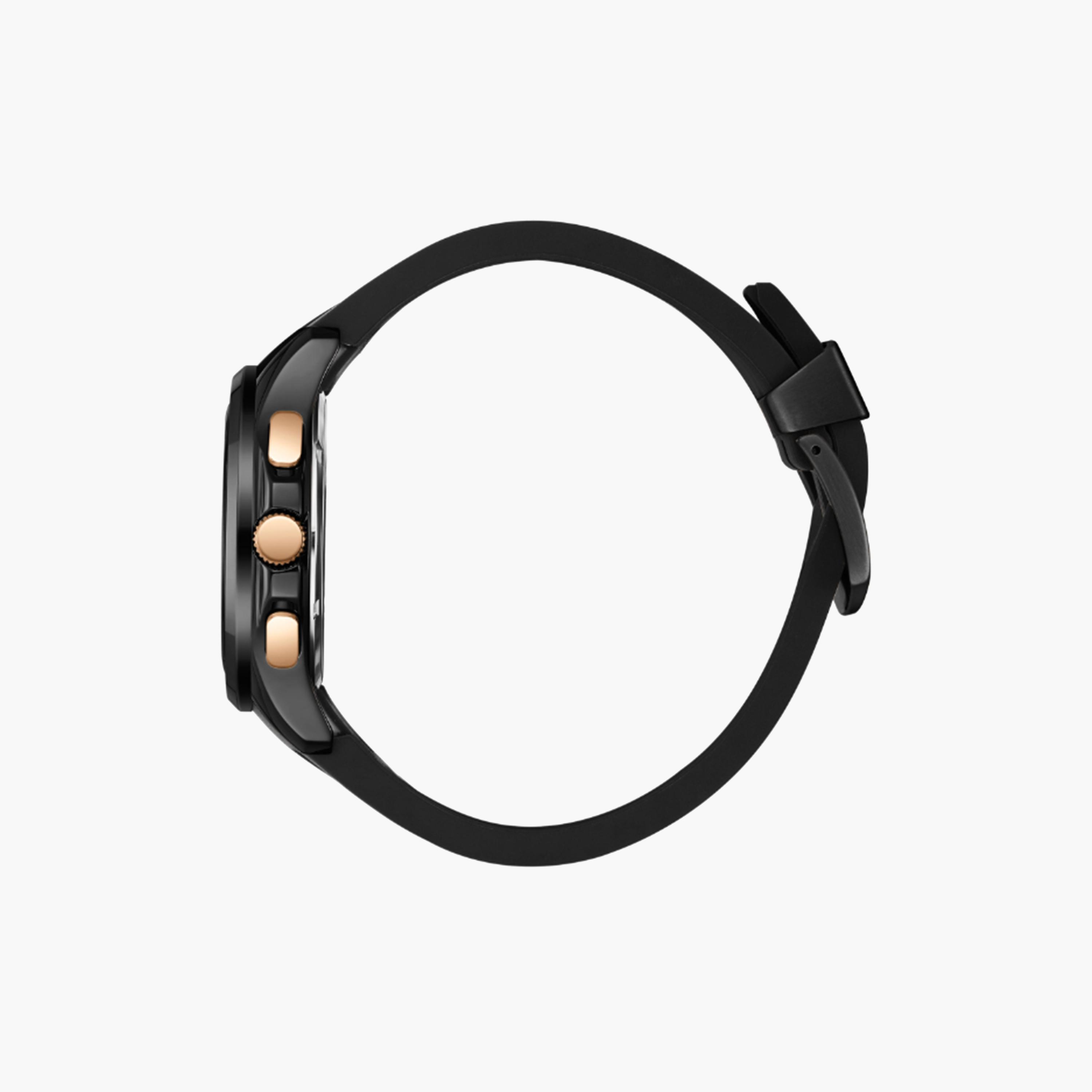 Beverly Hills Polo Club Men's 42 MM Black Chronograph Silicone Strap Watch | BP3211X.651-men-watchesandjewellery-watches-image-3
